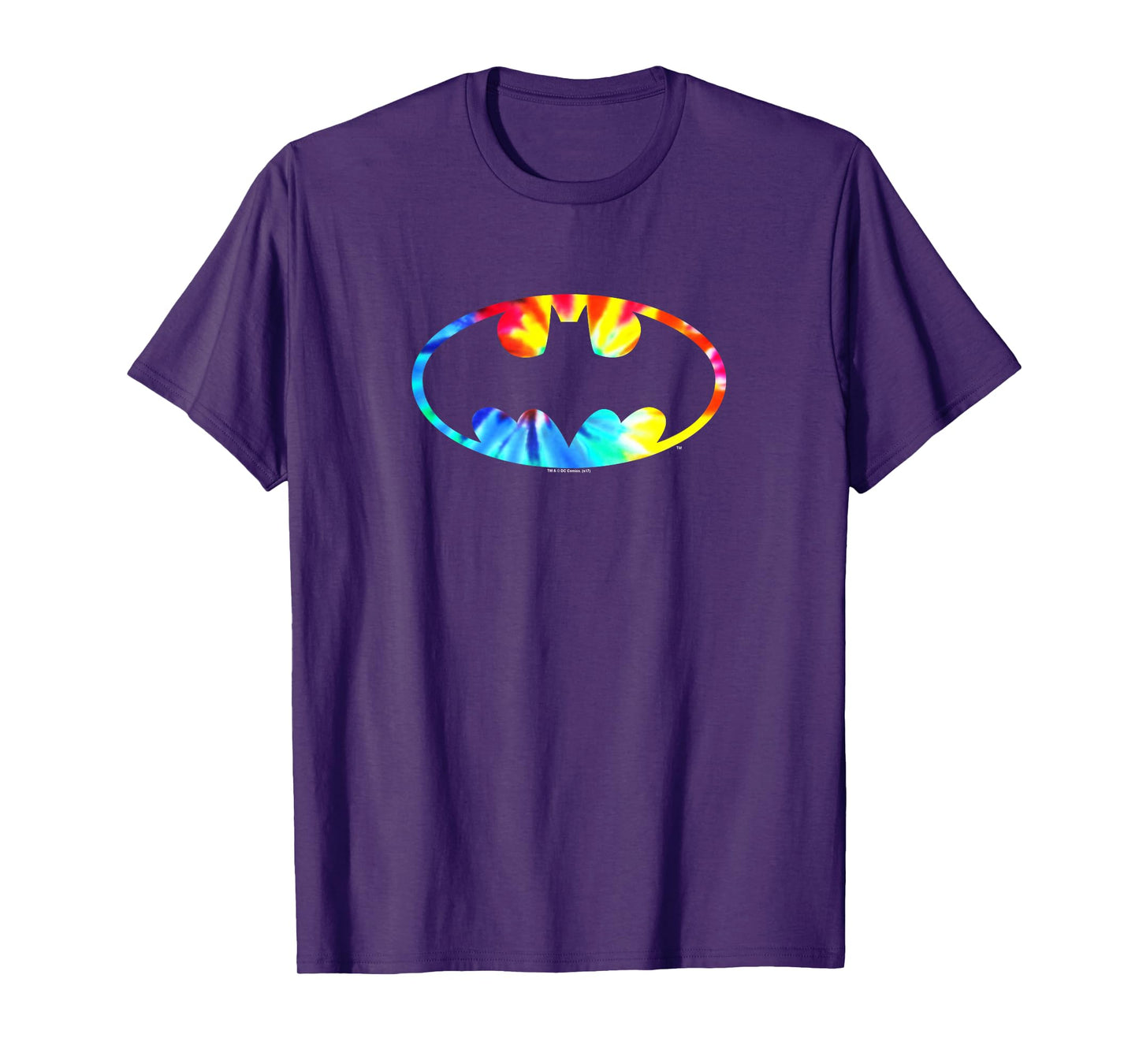Batman Tie Dye Batman Logo T-Shirt
