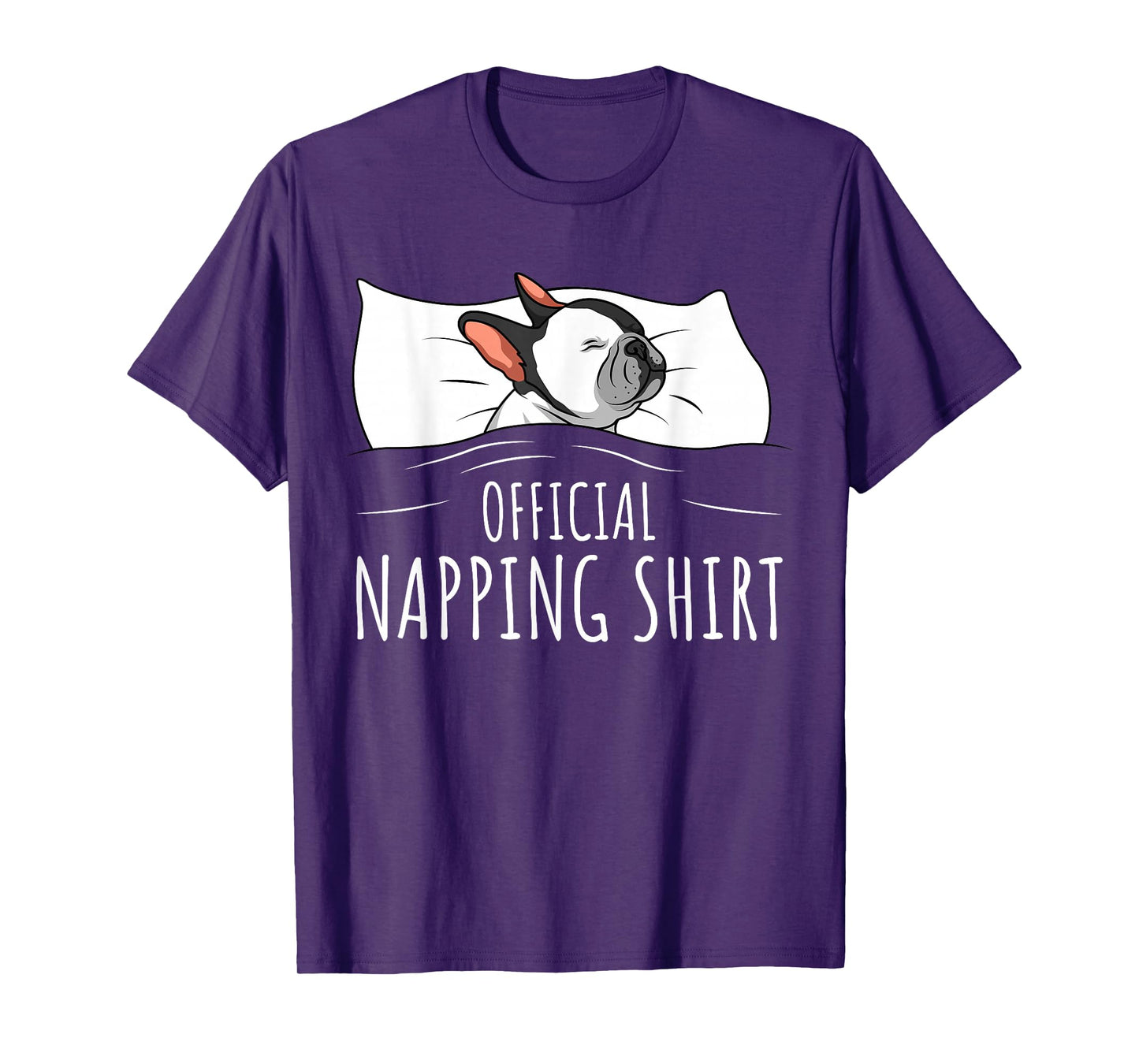 Sleeping French Bulldog Pyjamas Official Napping T-Shirt for Men Women Girls Kids