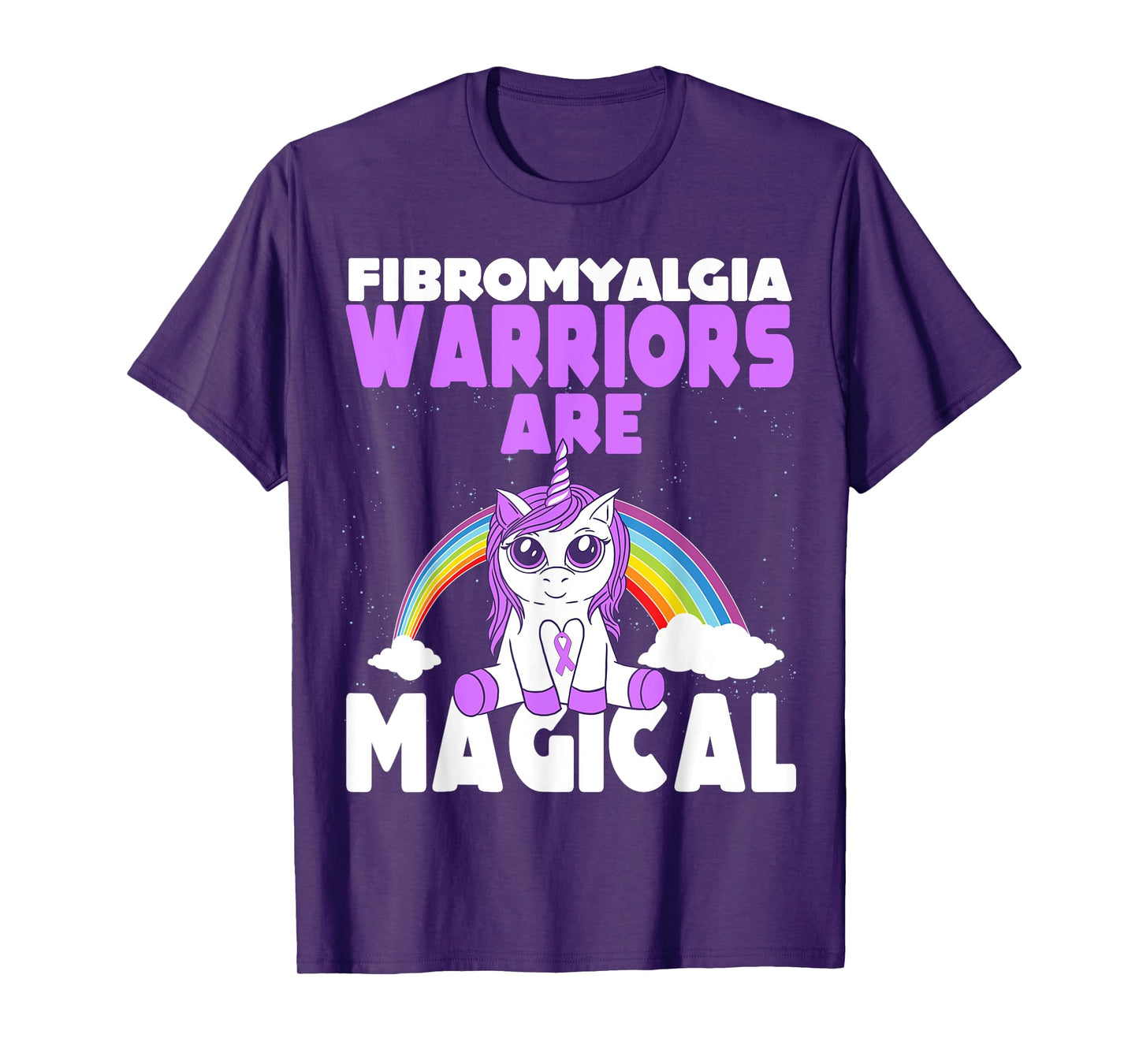 Fibromyalgia Awareness Warriors are magical Unicorn T-Shirt