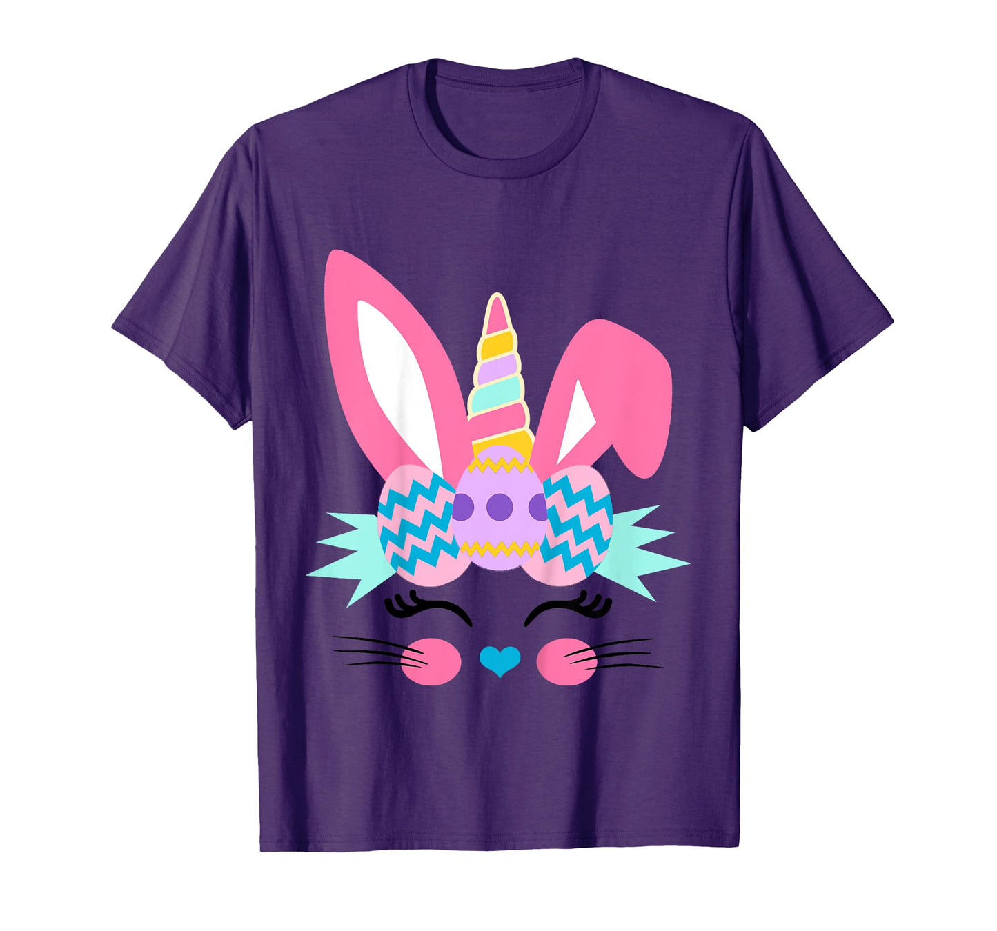 Toddler Girl Easter Bunny Unicorn for Girls and Baby Cute T-Shirt