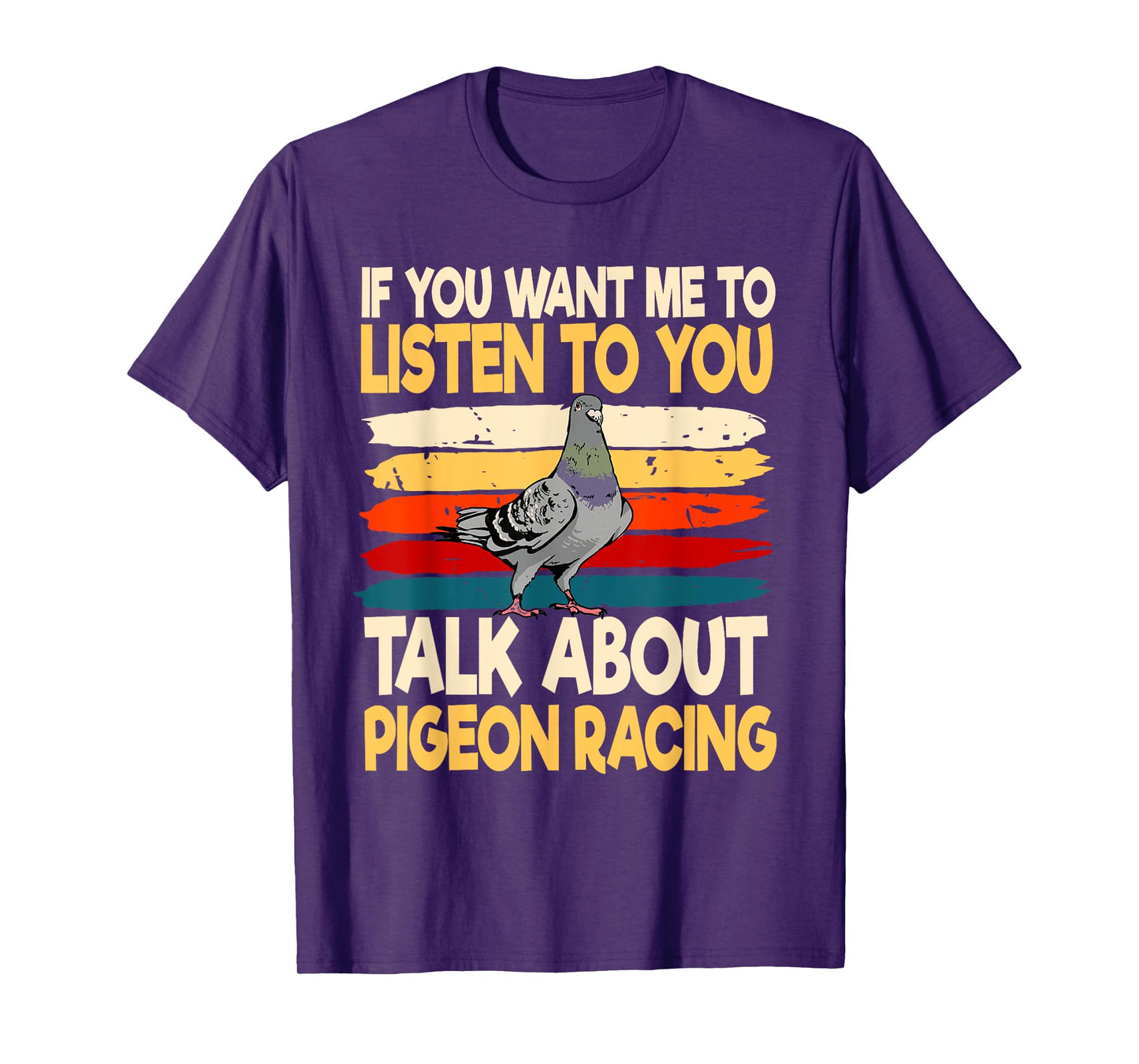 Pigeon Racing Breeder Retro Vintage T-Shirt