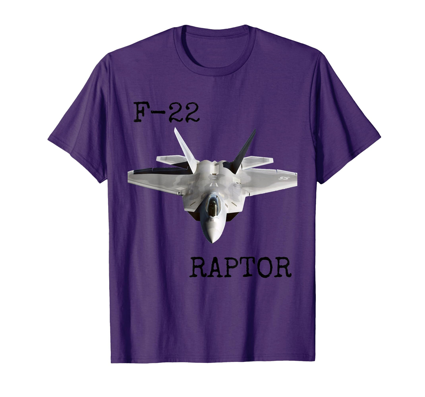 Air Force F-22 Raptor Fighter Jet Military Veteran T-Shirt T-Shirt