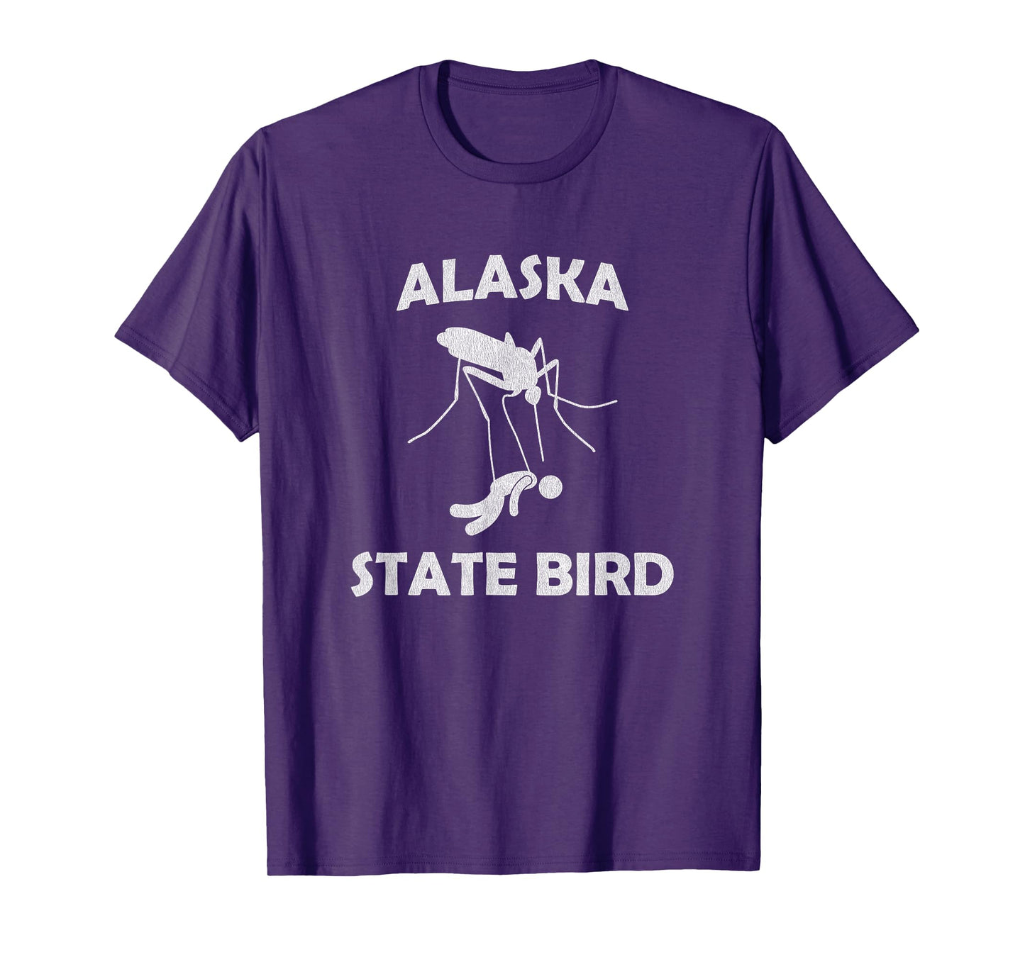 Alaska Mosquito State Bird T-Shirt Funny Camping Outdoors T-Shirt
