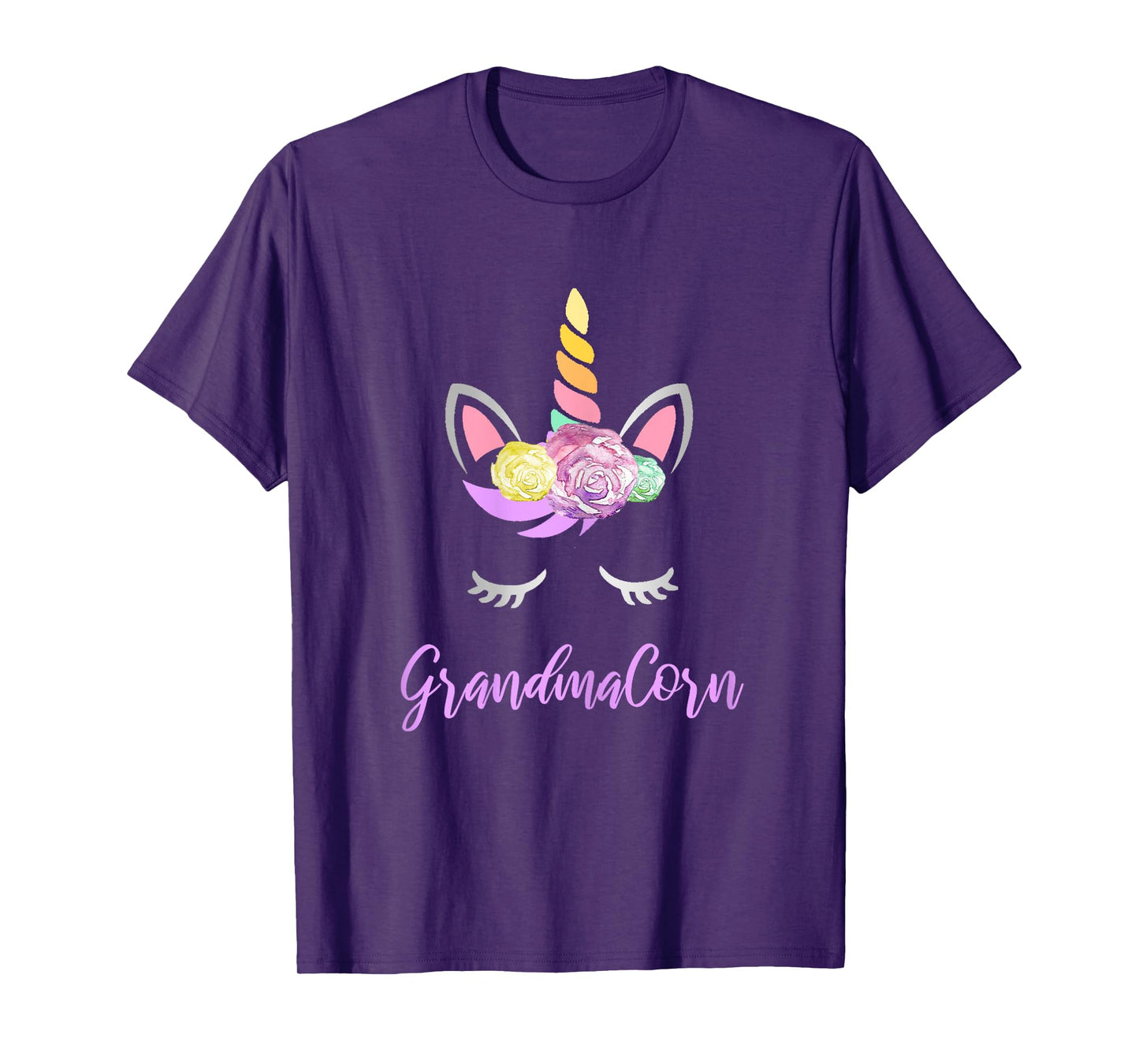 Grandmacorn Unicorn Grandma of the Birthday Girl T-Shirt
