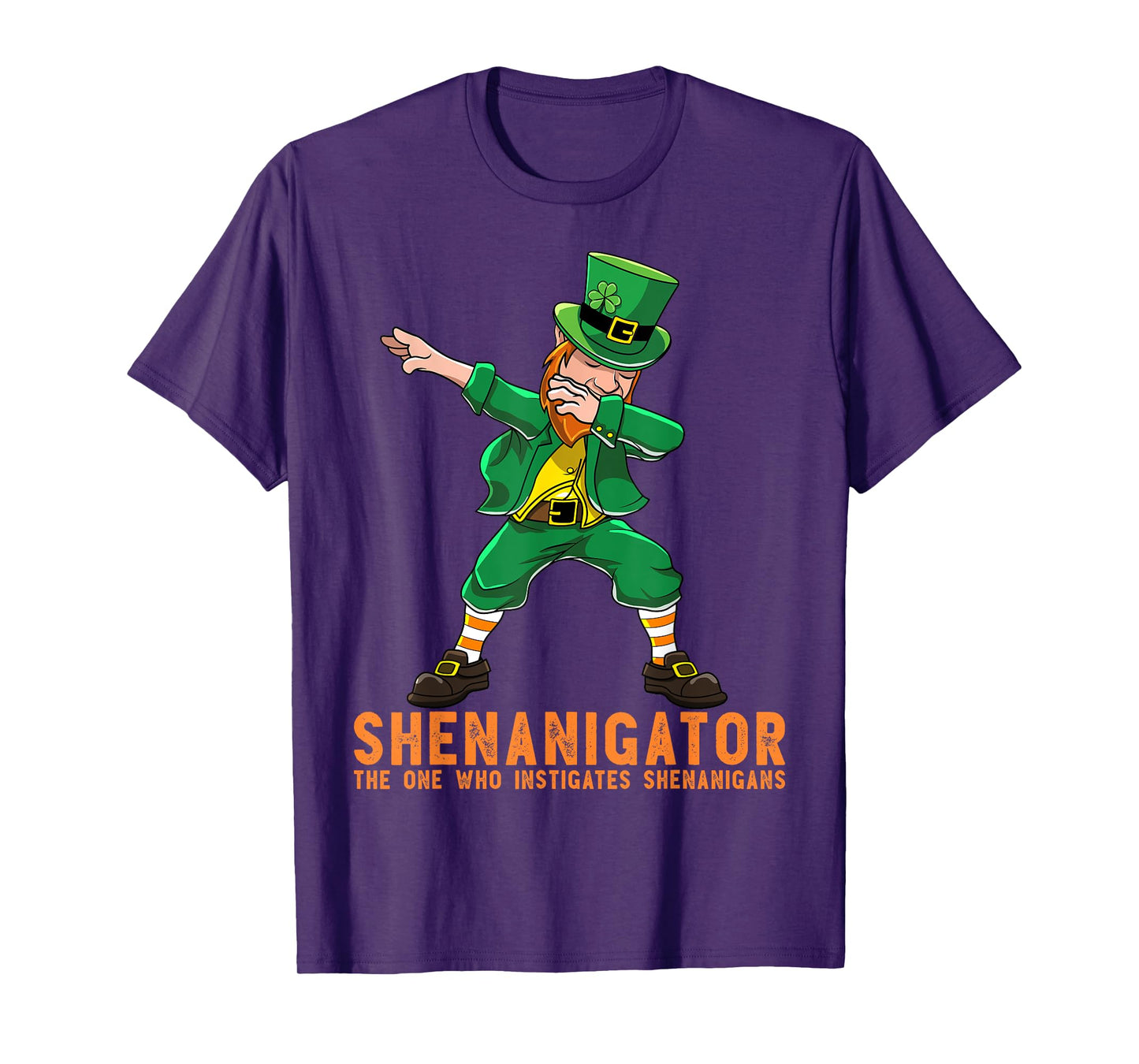 Shenanigator Dabbing Leprechaun Shenanigans St Patricks Day T-Shirt