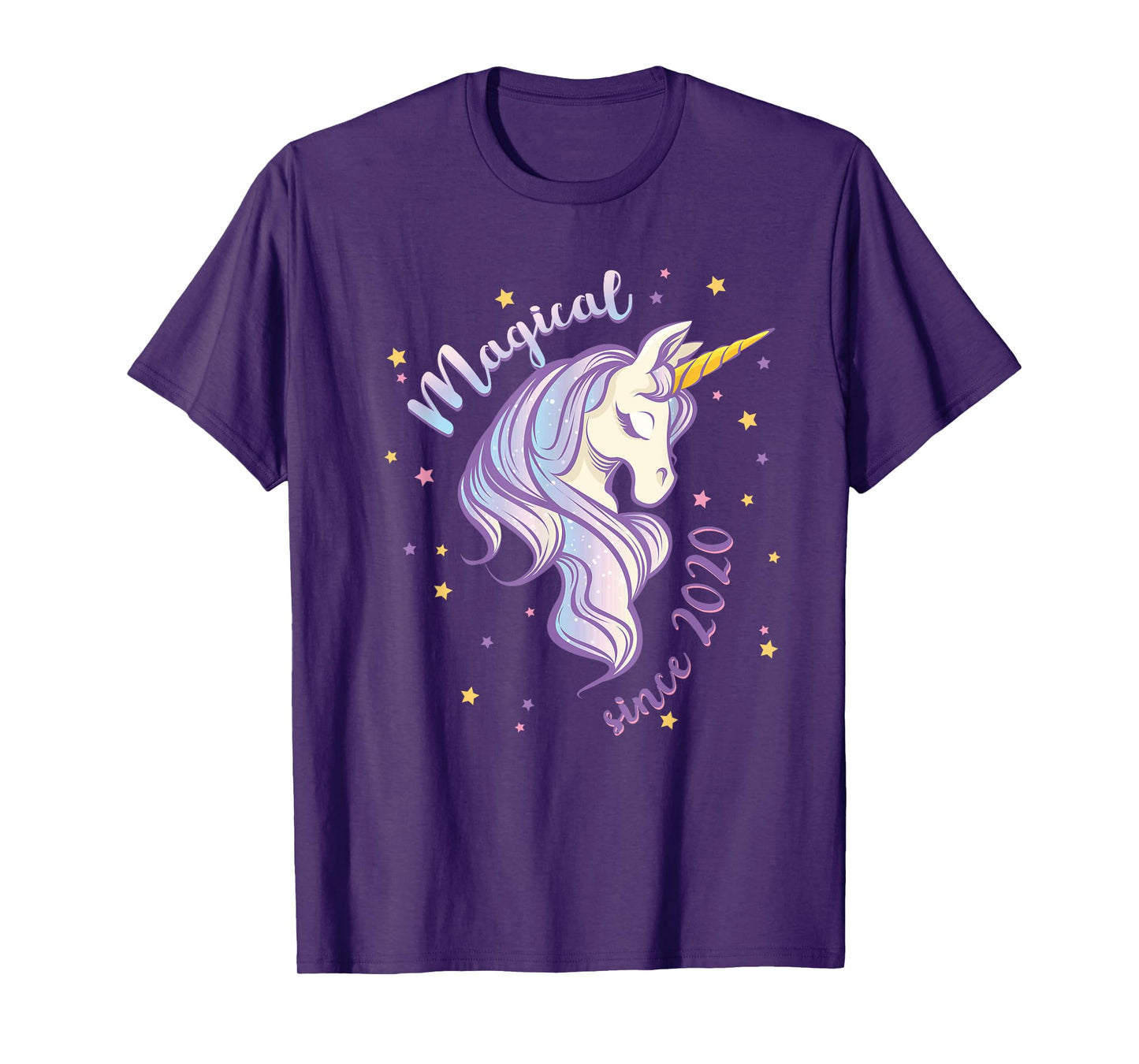 Unicorn Magical Since 2020 2nd Birthday T-Shirt