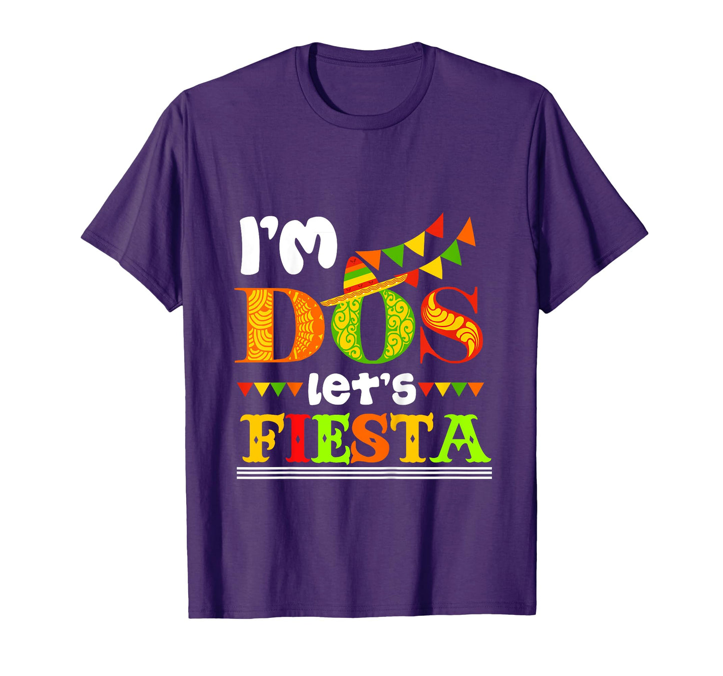 I'm Dos Taco Twosday 2nd Birthday Gift Kids Boy Girl T-Shirt