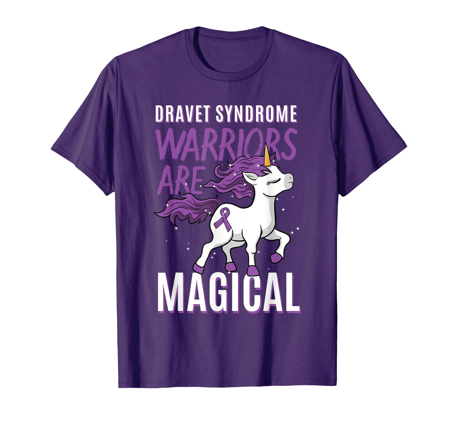 Dravet Syndrome Warrior SMEI Childhood Epilepsy Unicorn SMEB T-Shirt