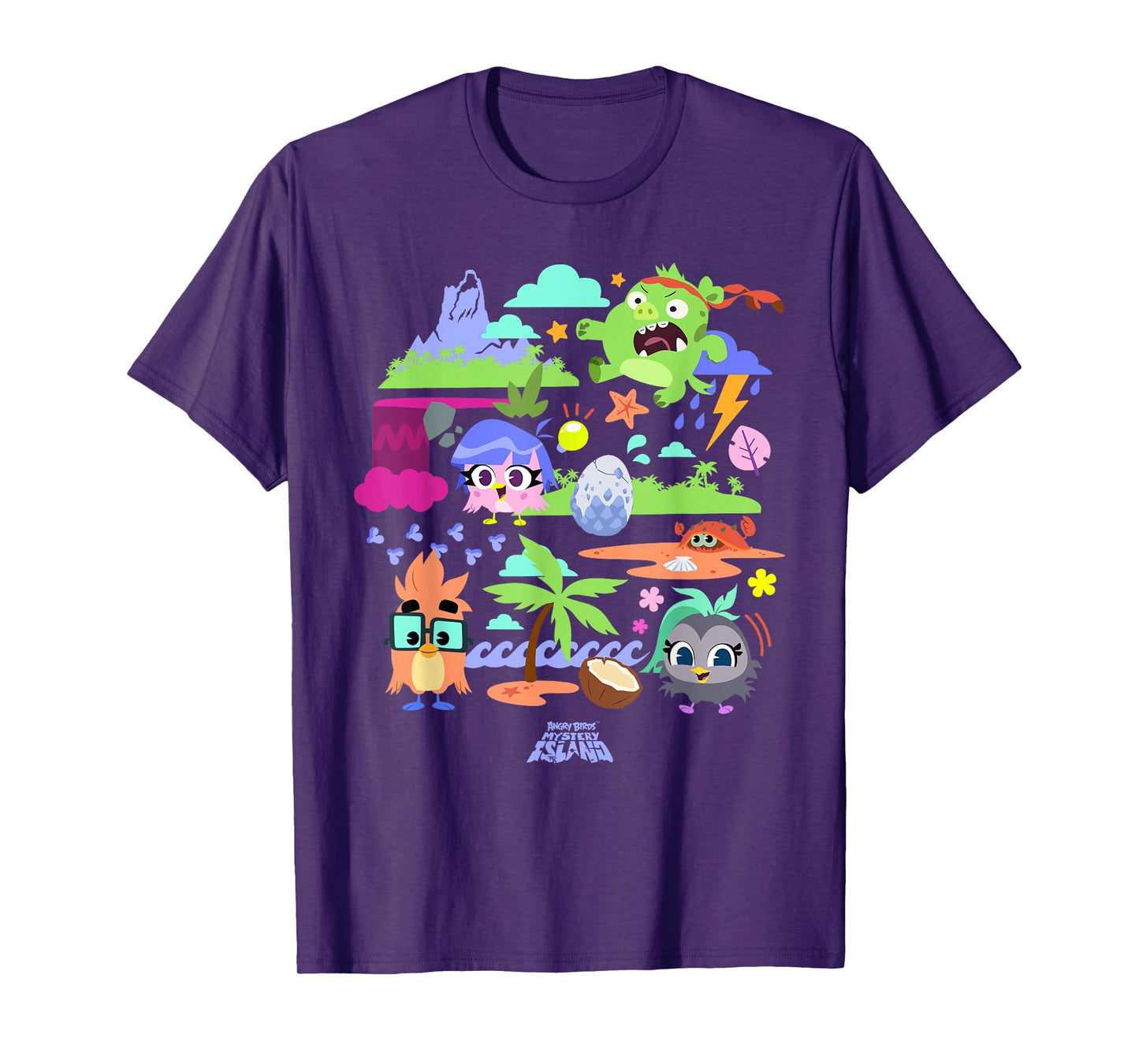 Angry Birds Mystery Island Storytime Official Merchandise T-Shirt