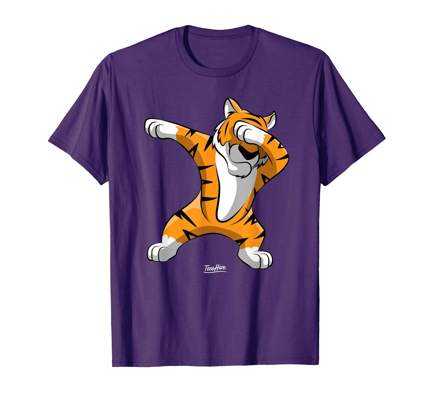 Dabbing Tiger - Boys Tiger T-Shirt