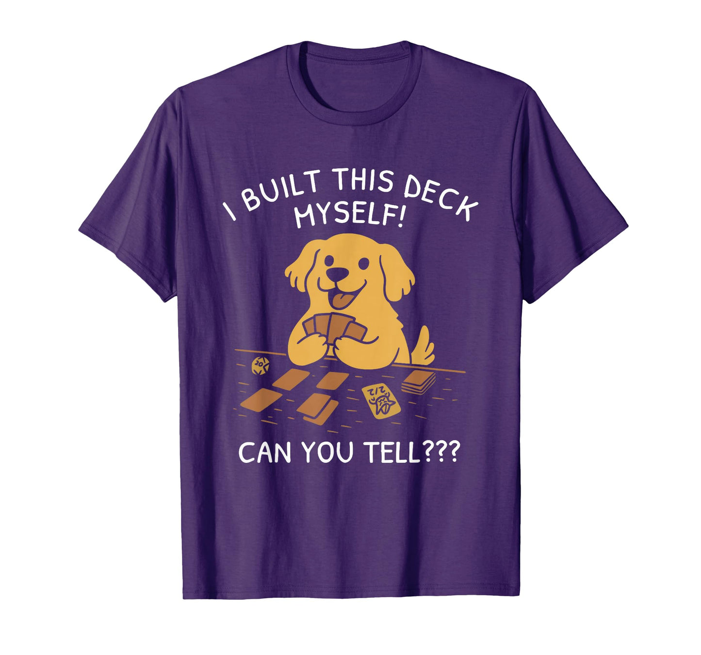 I Built This Deck Myself Can You Tell Dog Lovers T-Shirt