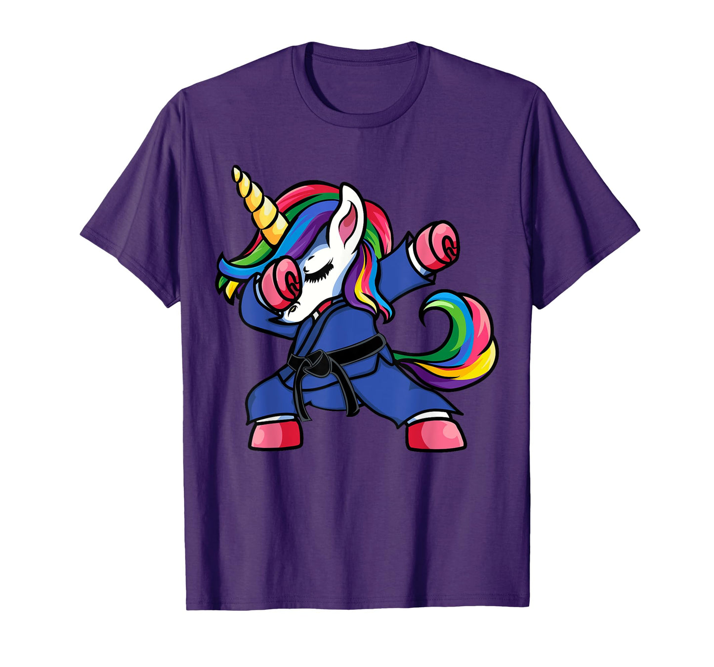 Dabbing Unicorn Brazilian Jiu Jitsu Mom Tee, BJJ Women Girls T-Shirt