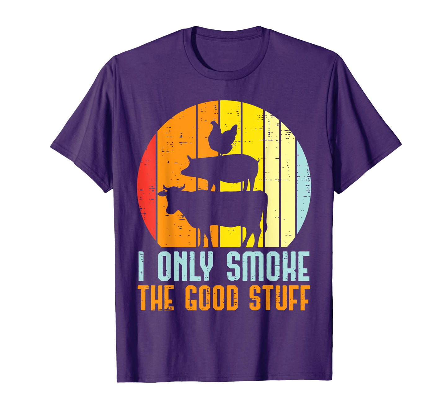 I Only Grill Good Stuff Bbq Meat Barbecue Grilling Women Men T-Shirt