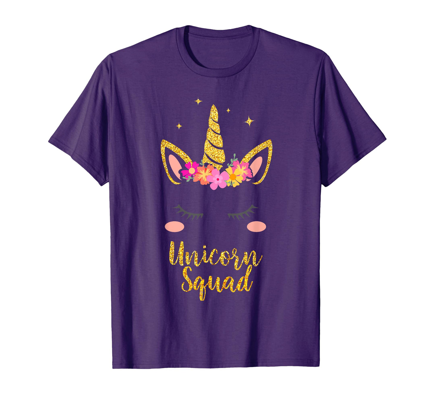 Unicorn Squad Tee, Cute Fantasy Design For Girls and Women T-Shirt