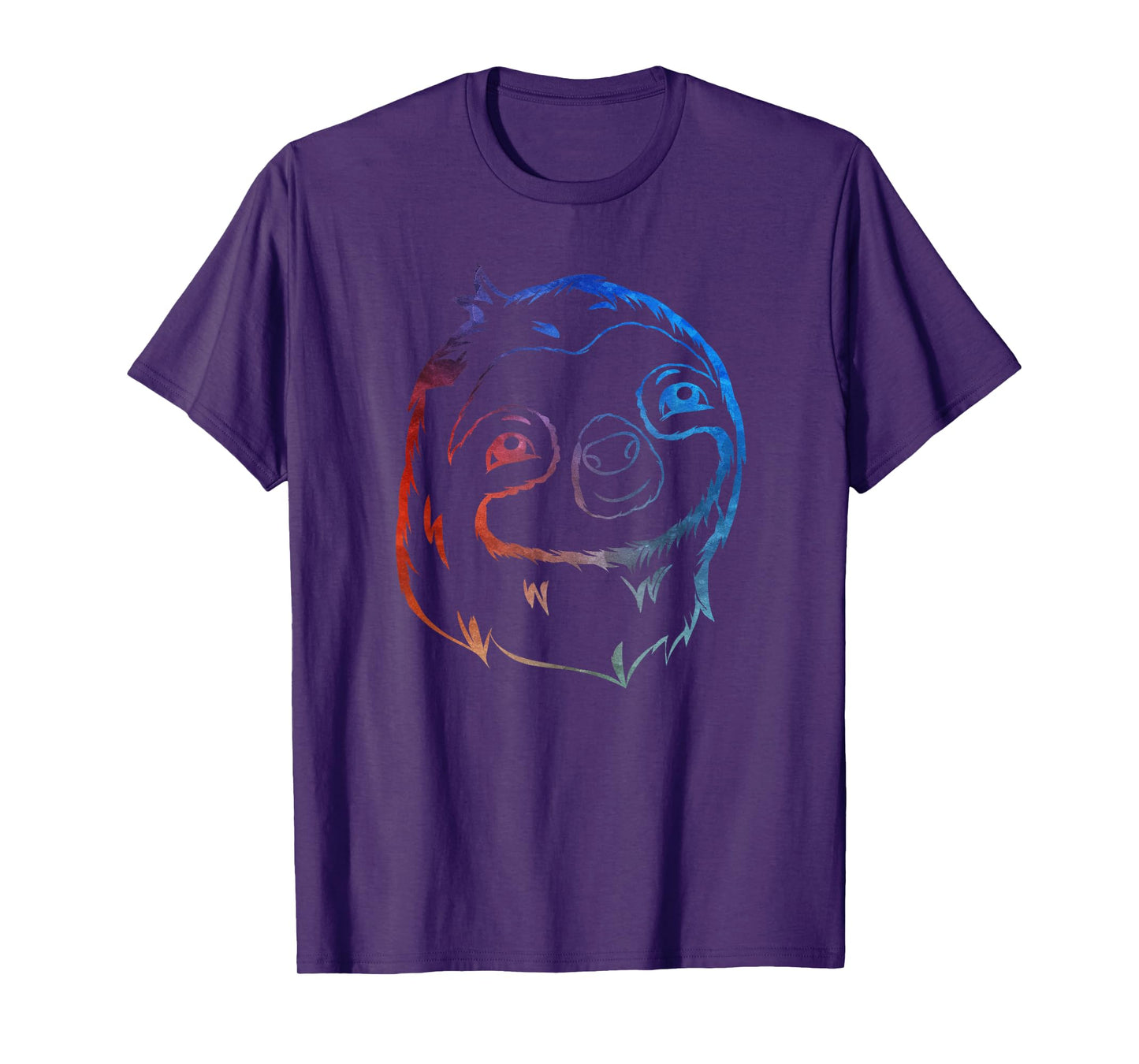 Sloth Art Funny Animal Arboreal Lover Outfit Men Women Kids T-Shirt