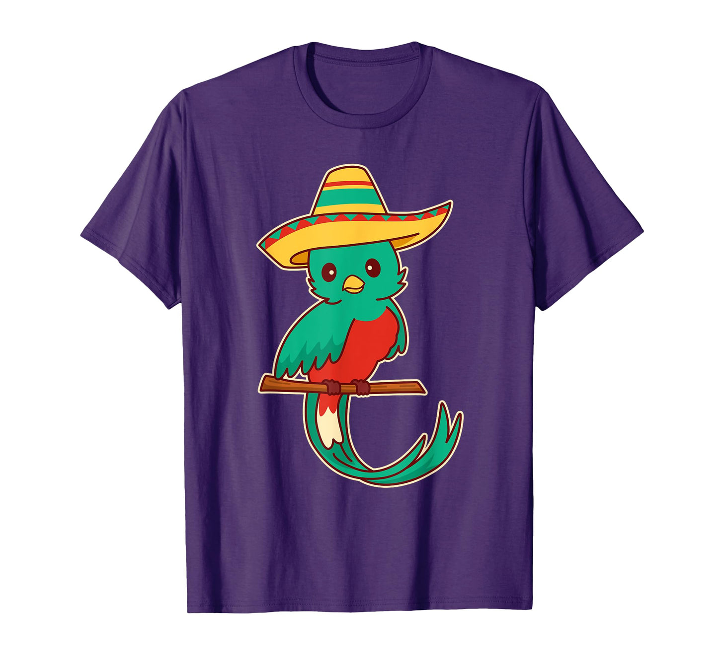 Guatemala Quetzal Bird With Sombrero - Quetzals T-Shirt