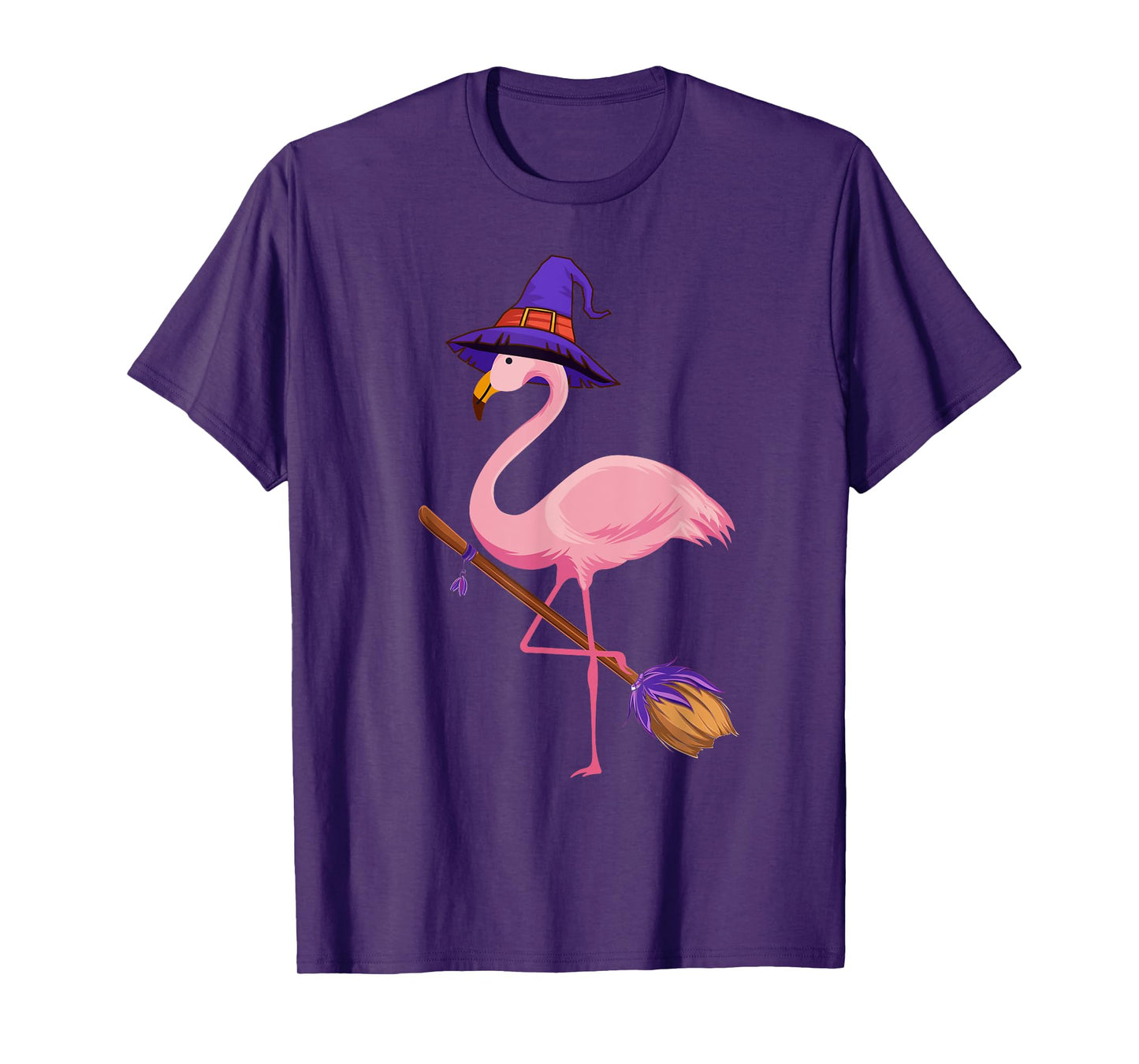 Halloween Flamingo Funny Flamingo Lover Witch Has Halloween T-Shirt