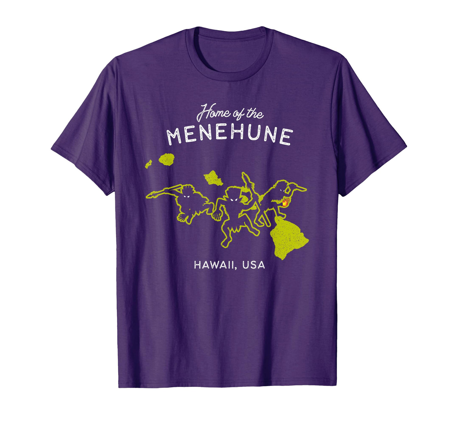 Home of the Menehune - Hawaii, USA Cryptid T-Shirt