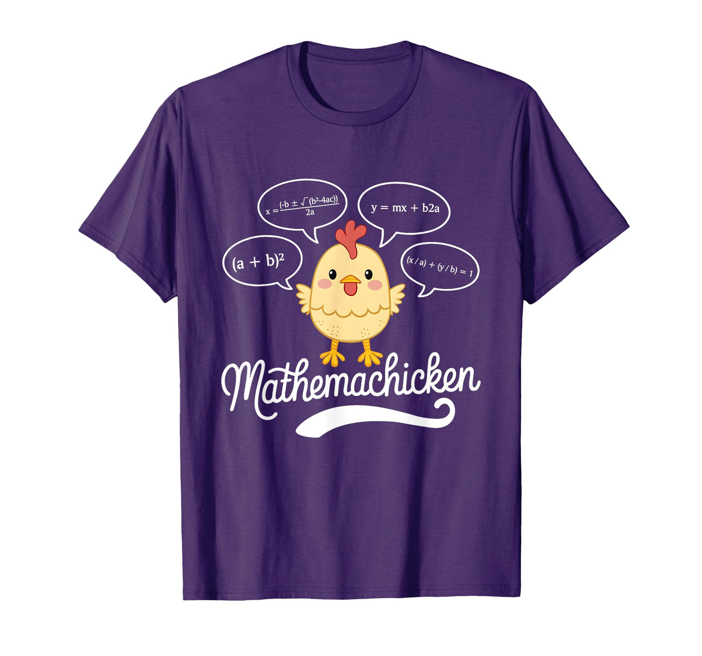 Mathemachicken Math Chicken Teacher Retire Mathematician T-Shirt