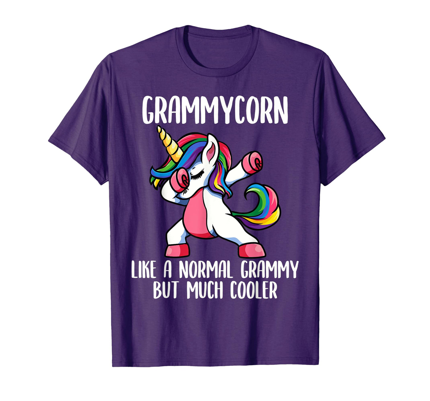 Unicorn Grammy Girl Birthday Party Apparel, GrammyCorn Cute T-Shirt