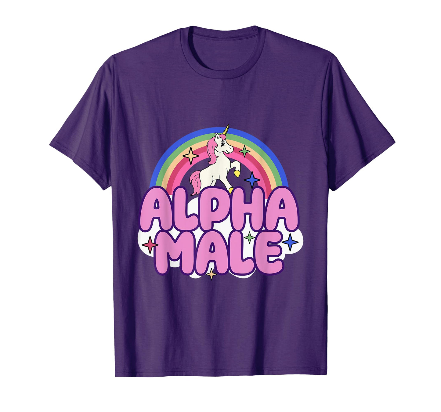 Alpha Male Unicorn Funny T-Shirt
