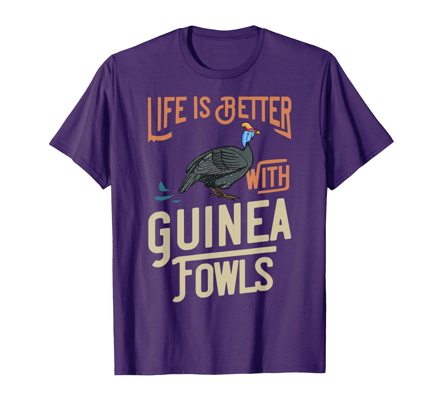 Guinea Fowl Gift Chicken Hen Farmer T-Shirt