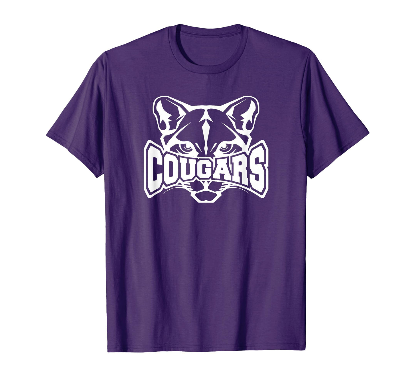 Cougars Teacher Student School Sports Fan Team Spirit T-Shirt