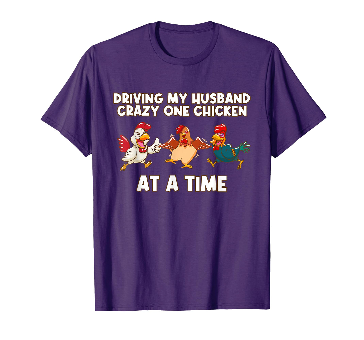 Crazy Chicken Funny Lady Gifts for Chicken Lovers T-Shirt