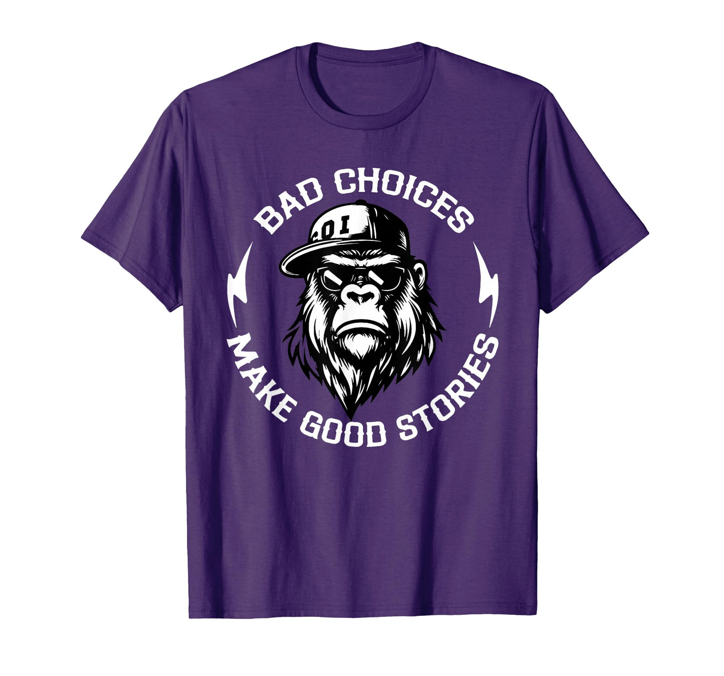 Monkey Bad Choices Make Good Stories T-Shirt