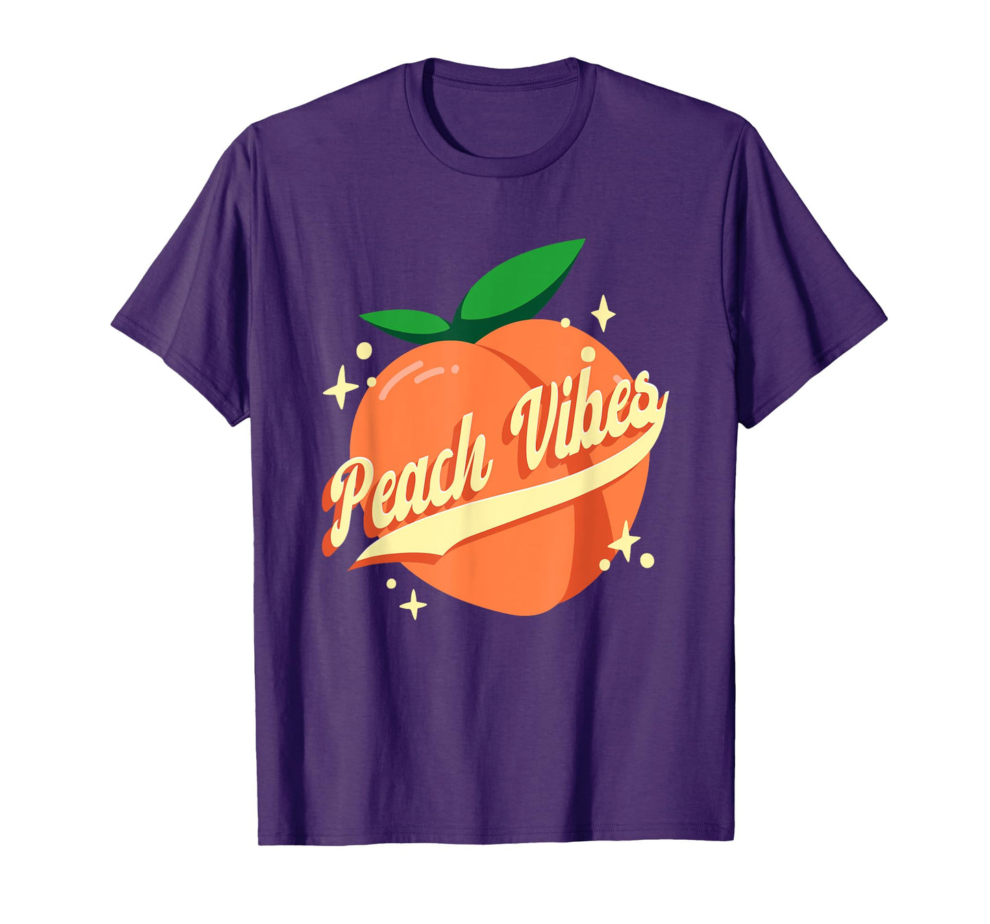 Fruits Lover Peach Vibes T-Shirt