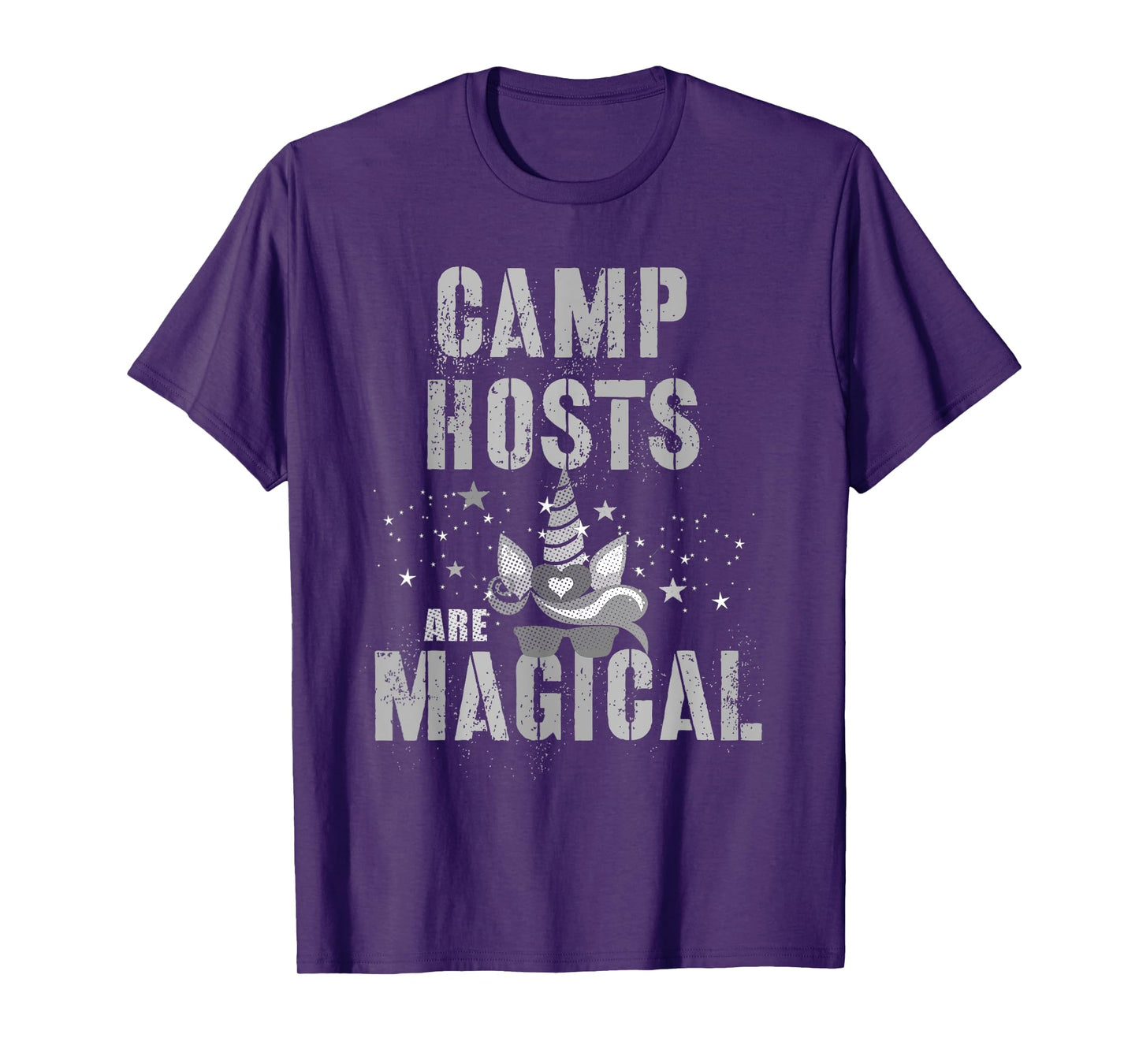 Funny CAMP HOSTS ARE MAGICAL Host I'm Unicorn Cool Mythical T-Shirt