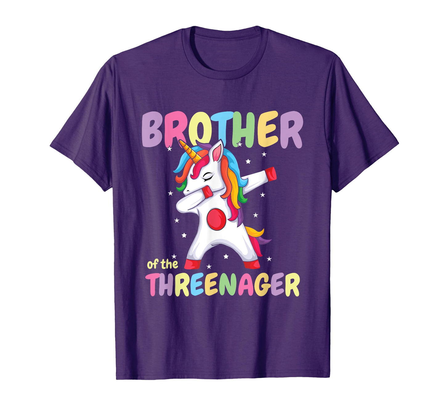 Brother Of The Threenager Birthday 3 Years T-Shirt