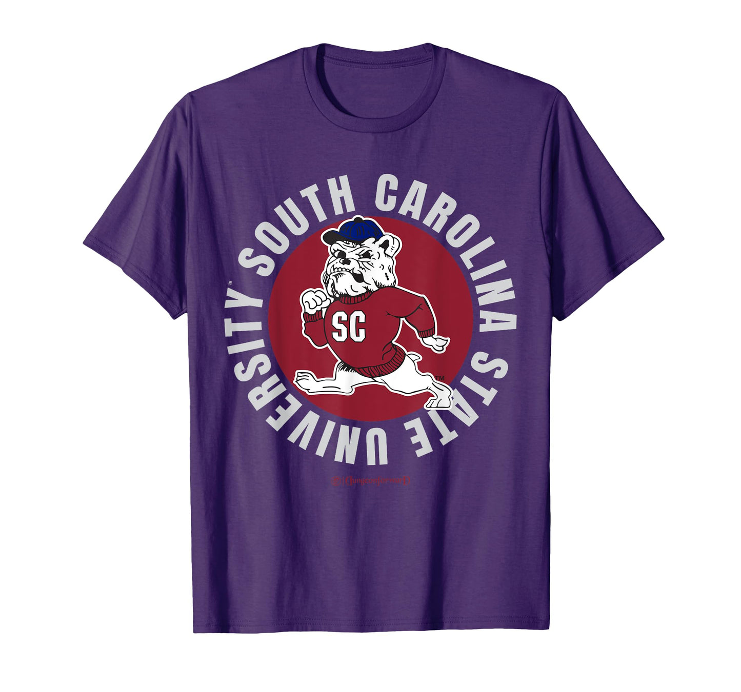 The Yard Essentials - South Carolina State - SCSU Circle T-Shirt