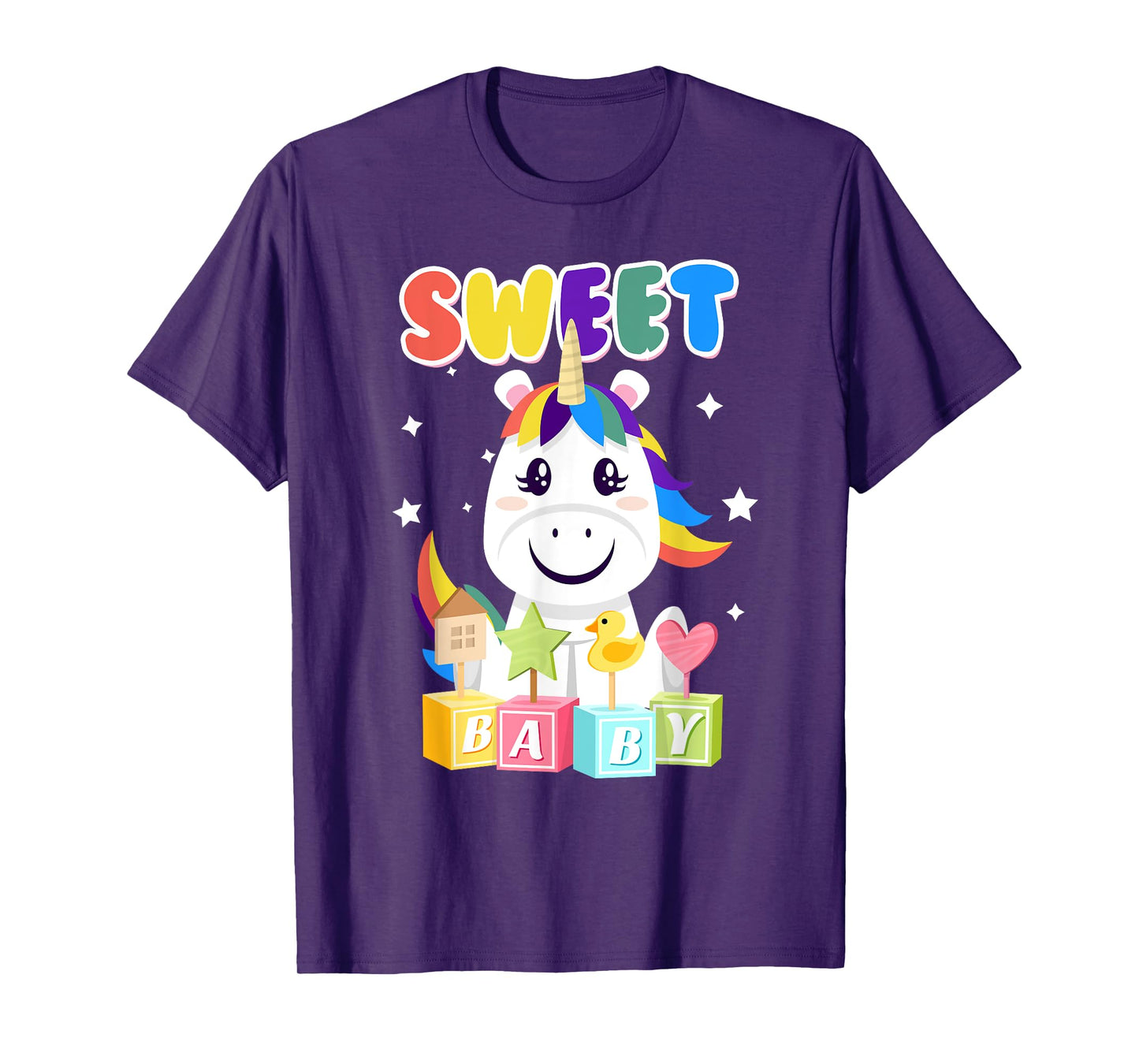 ABDL Ab DL Unicorn Rainbow Cute Baby DDLG T-Shirt