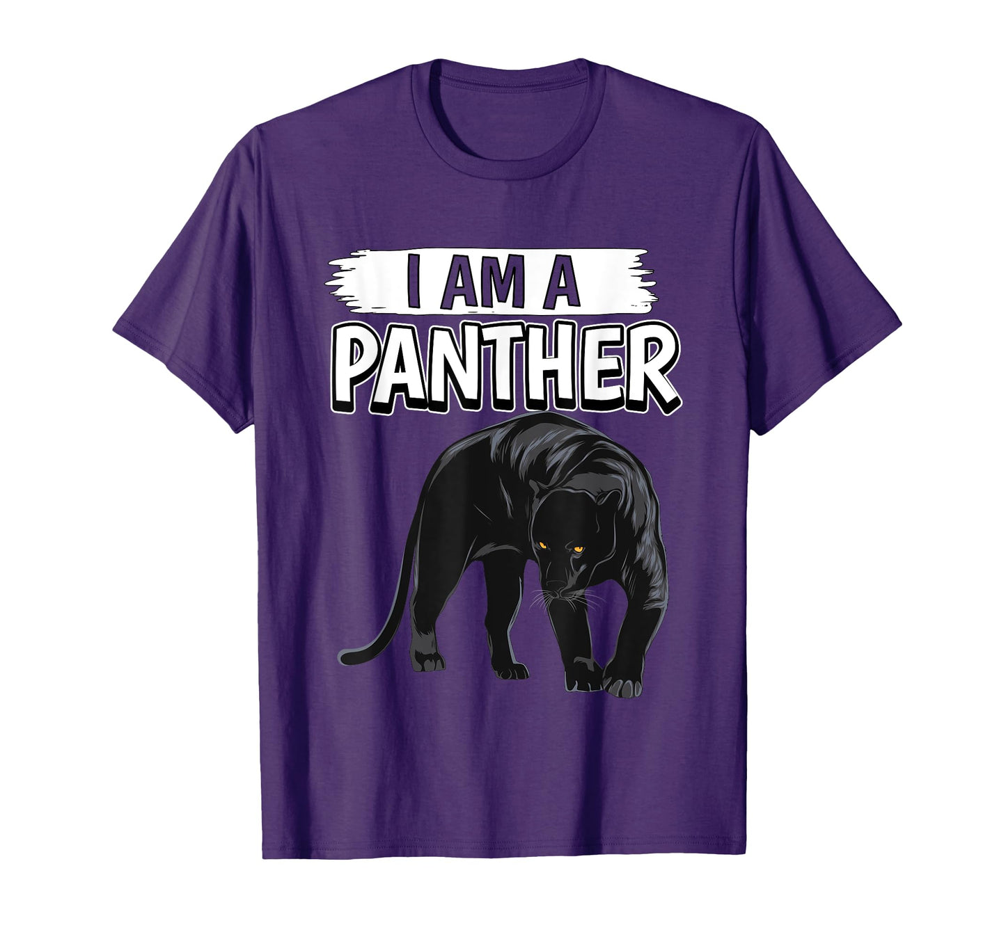 Panthers Quote Wildcat I Am A Panther T-Shirt