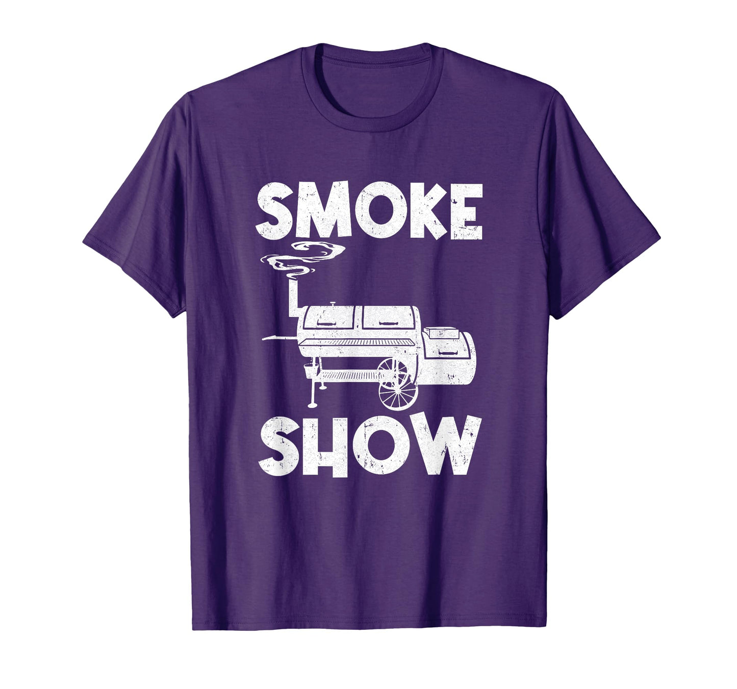 Smoke Show Funny Bbq Smoker Grilling Meat Smoking Grill T-Shirt