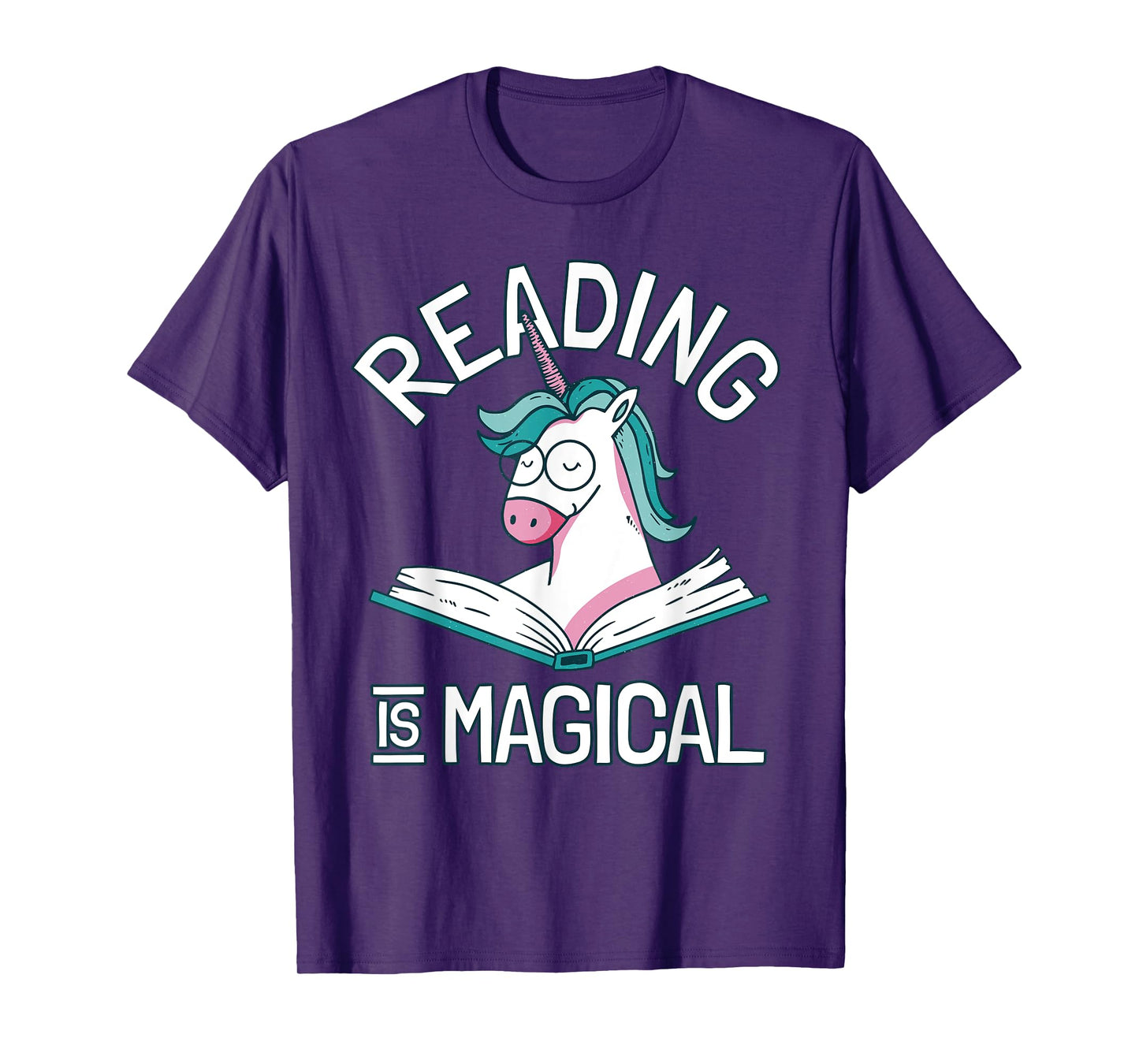 Unicorn Reading Is Magical - Booklover T-Shirt