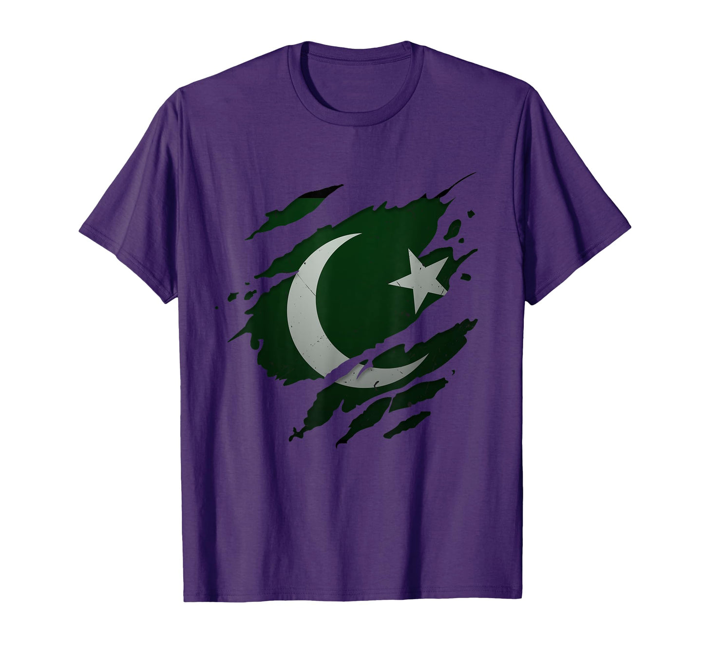 Proud Pakistani Shirts | Vintage Torn Ripped Pakistan Flag T-Shirt