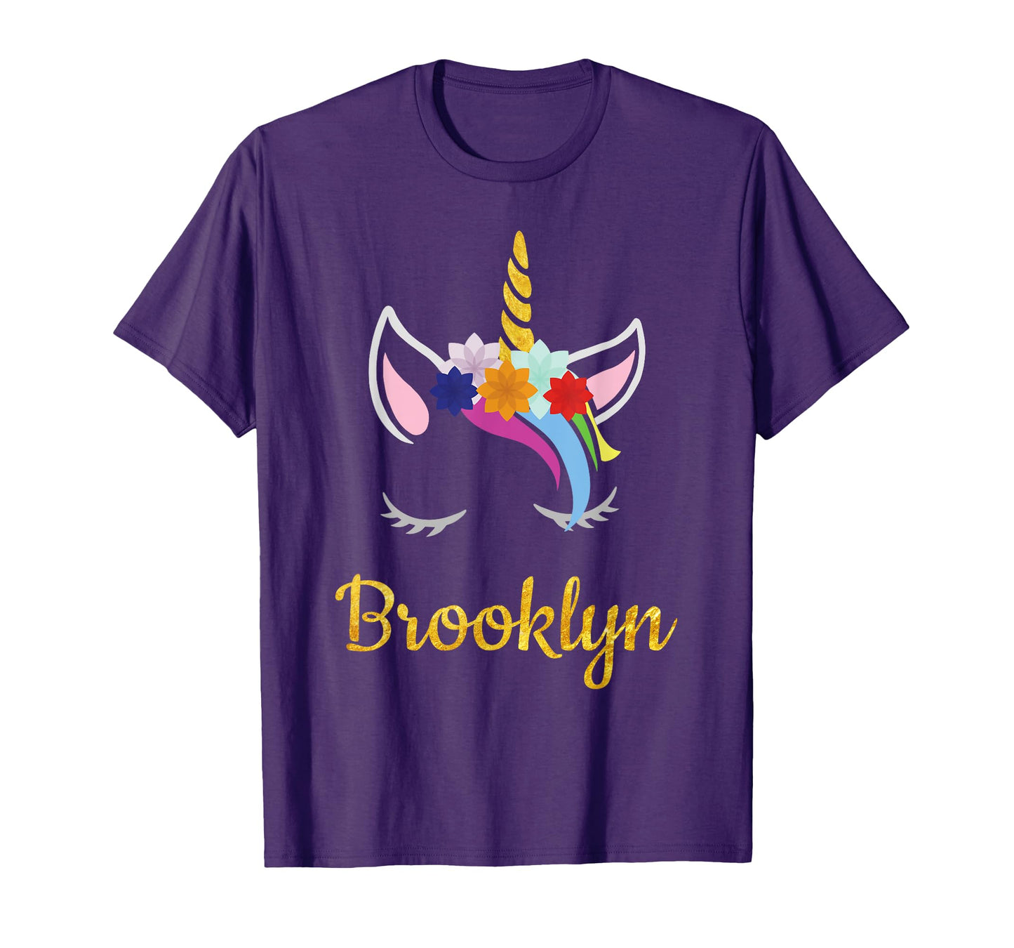 Brooklyn Unicorn Name Shirt for Brooklyn T-Shirt