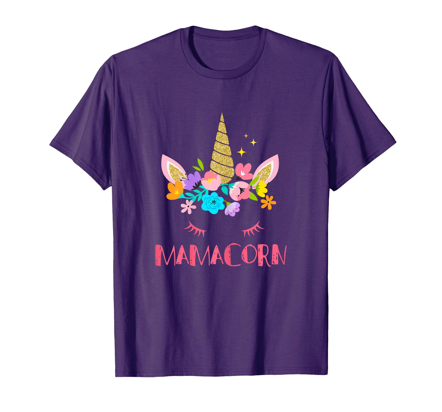 Funny Mamacorn Unicorn Costume Mom Mother's Day T-Shirt T-Shirt