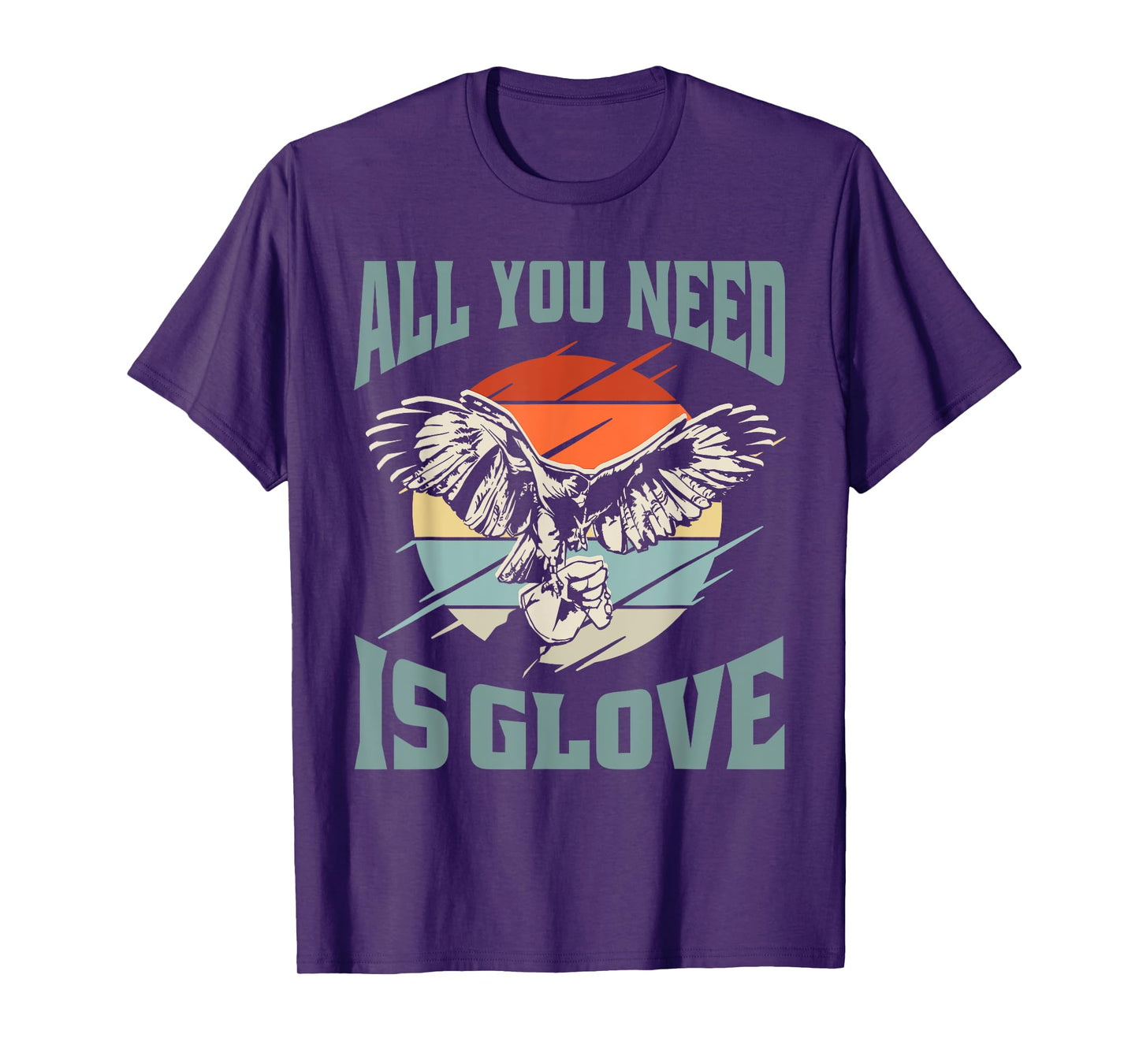 Falconry Hawk Glove Falcon T-Shirt