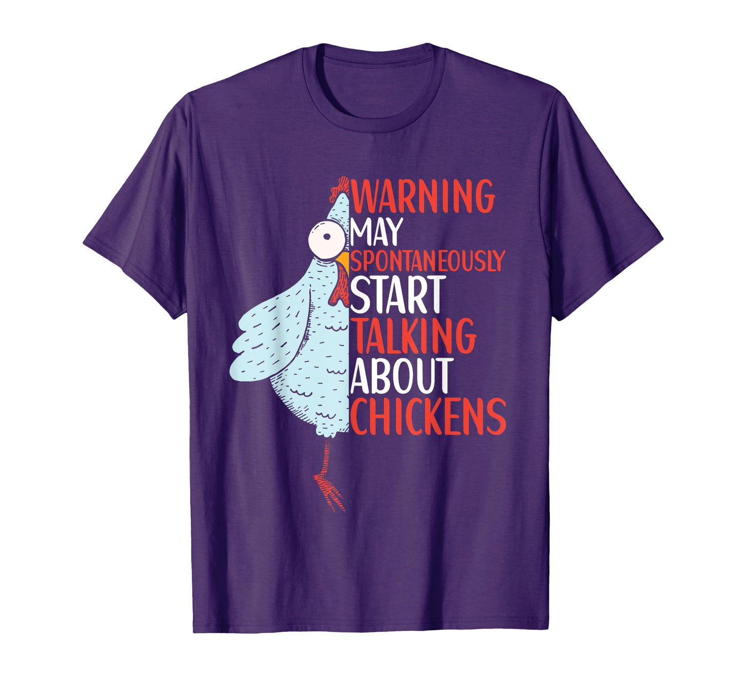 Chicken Funny Quote Chicken Outfit for Kids Women T-Shirt
