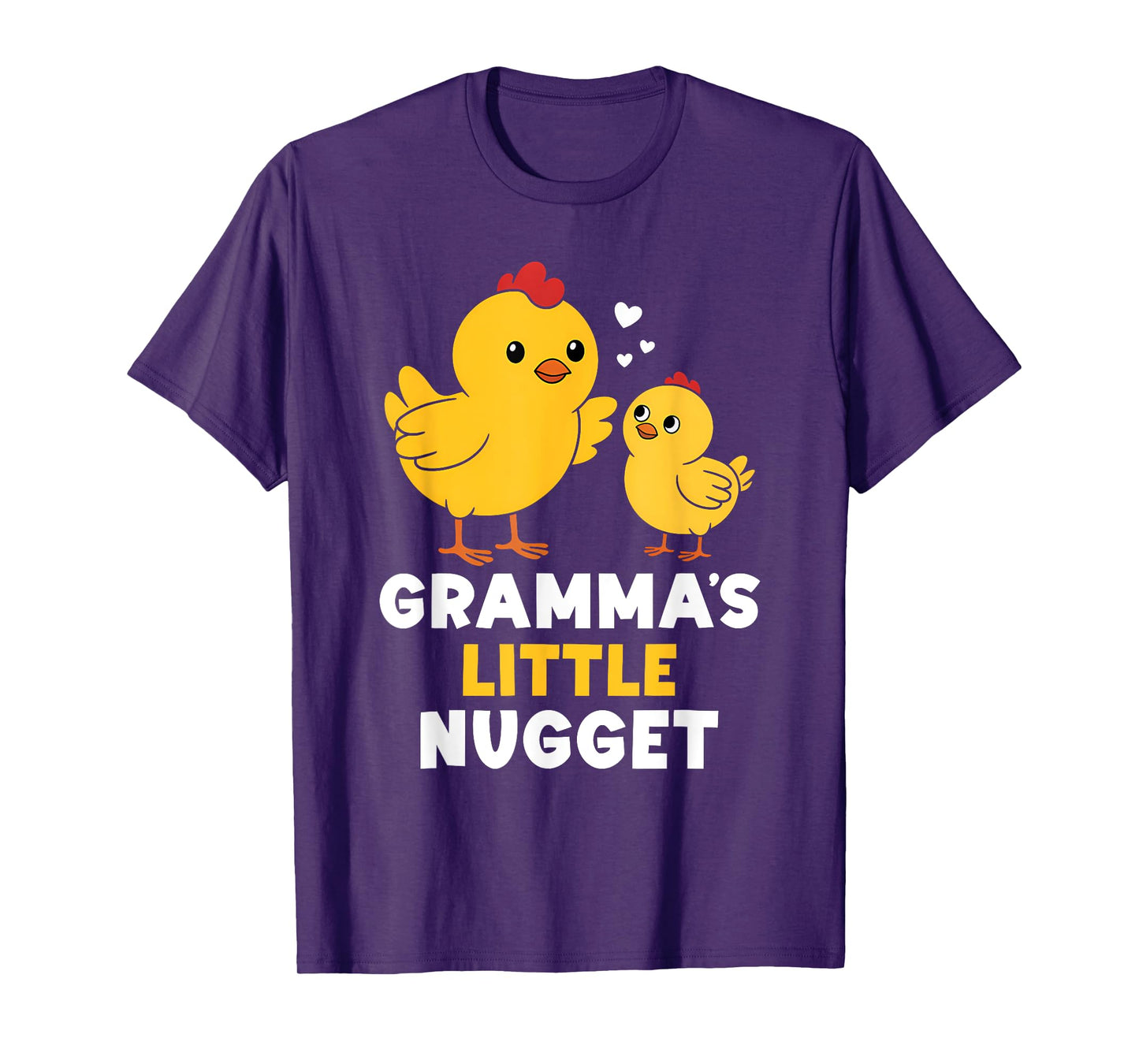 Funny Gramma and Nugget Chicken Gramma’s Grandchild T-Shirt