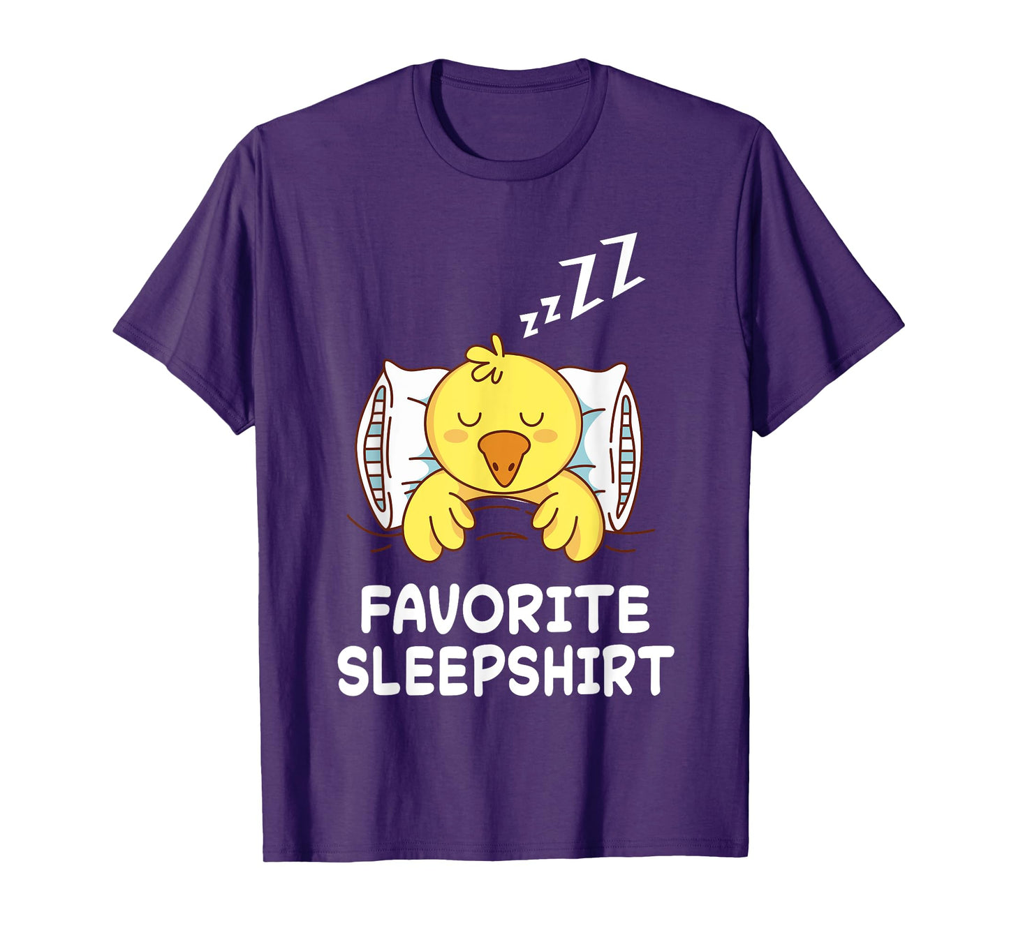 Chick Chicken Nap Sleeping Sleep Pajama Pajamas Nightgown T-Shirt