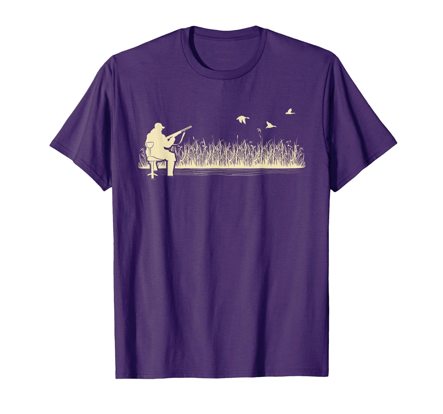 Duck Waterfowl Hunting Swamp Chair For Duck Hunters T-Shirt