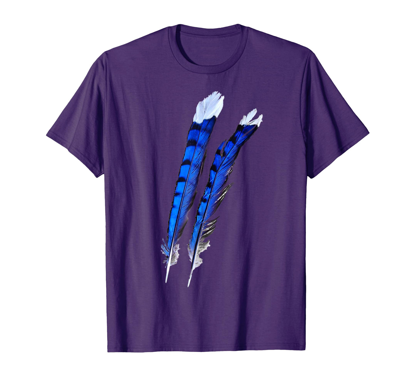 Blue Jay Bird Feathers Blue Beautiful Wildlife Birder Gift T-Shirt