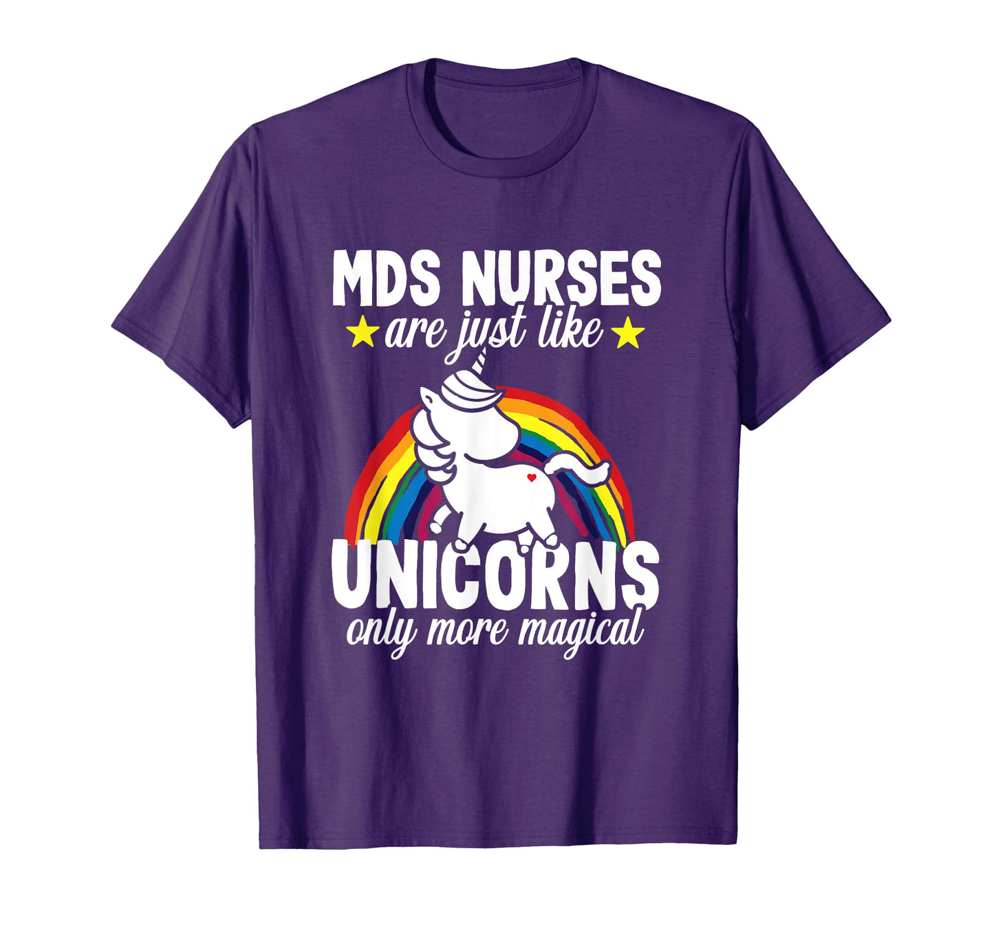 Funny Unicorn MDS Nurse Medical Geriatric Nursing RN T-Shirt