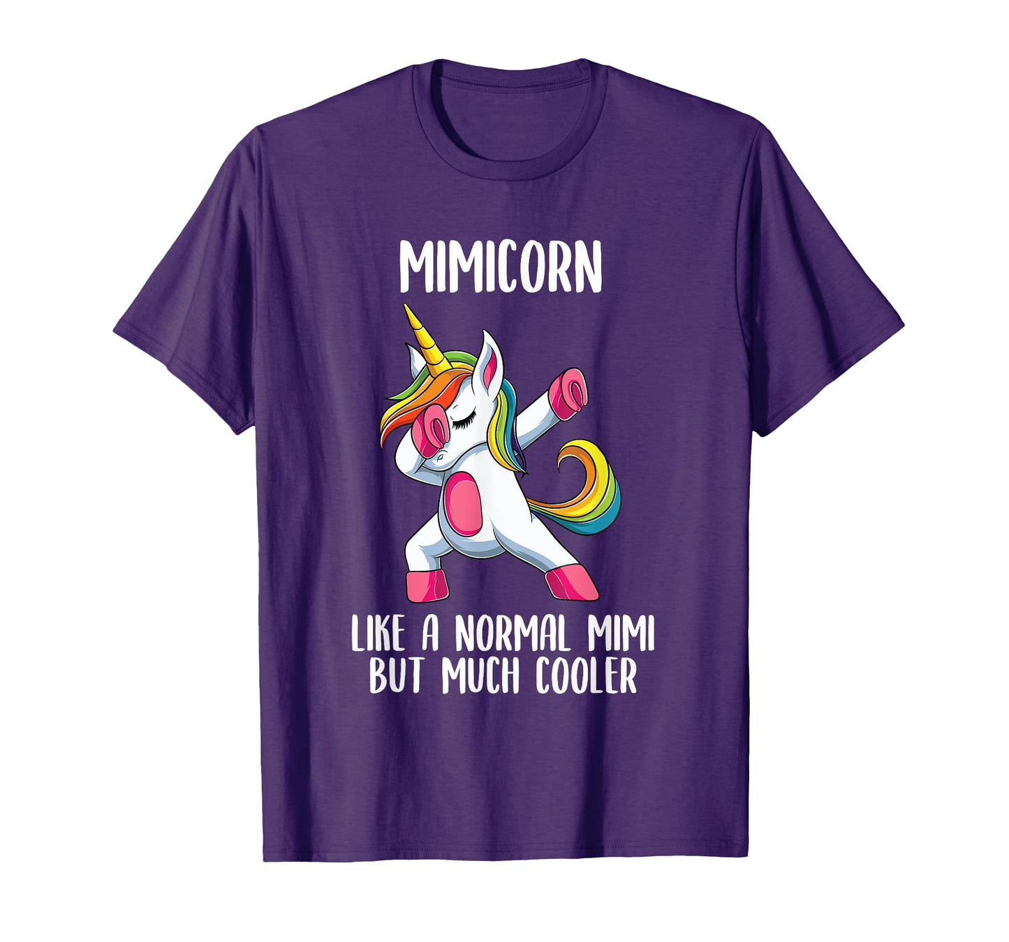 Unicorn Mimi Girl Birthday Party Apparel MimiCorn Cute T-Shirt