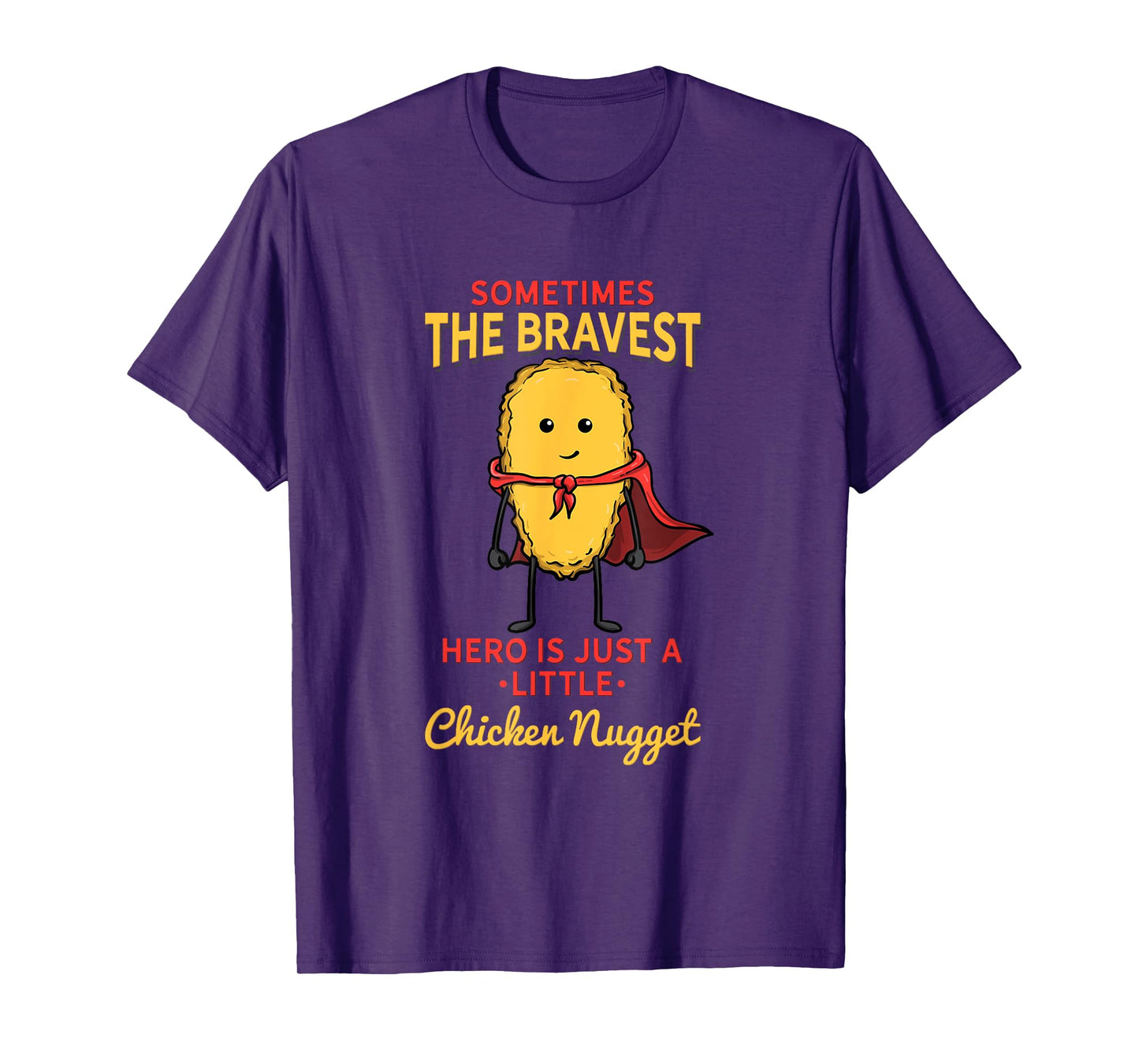 Chicken Nugget Superhero Superpower T-Shirt