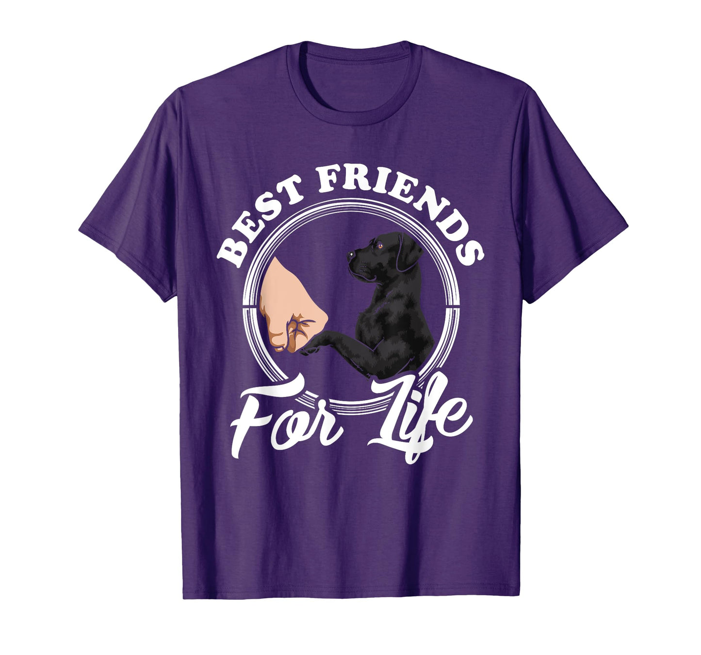 Black Labrador Dog Design Funny Black Lab Lovers T-Shirt for Men Women Kids